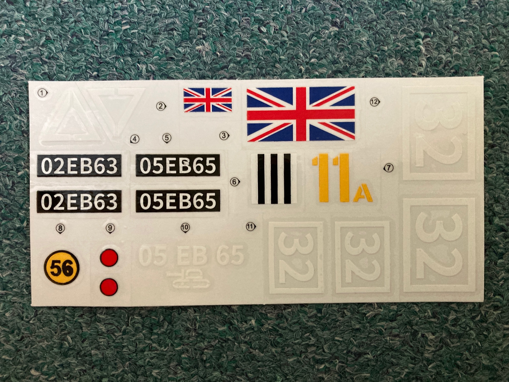 I would like to know what these markings mean?