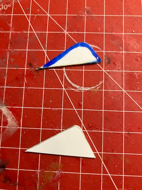 Top one is the original version. With the one below the reshaped replacement.