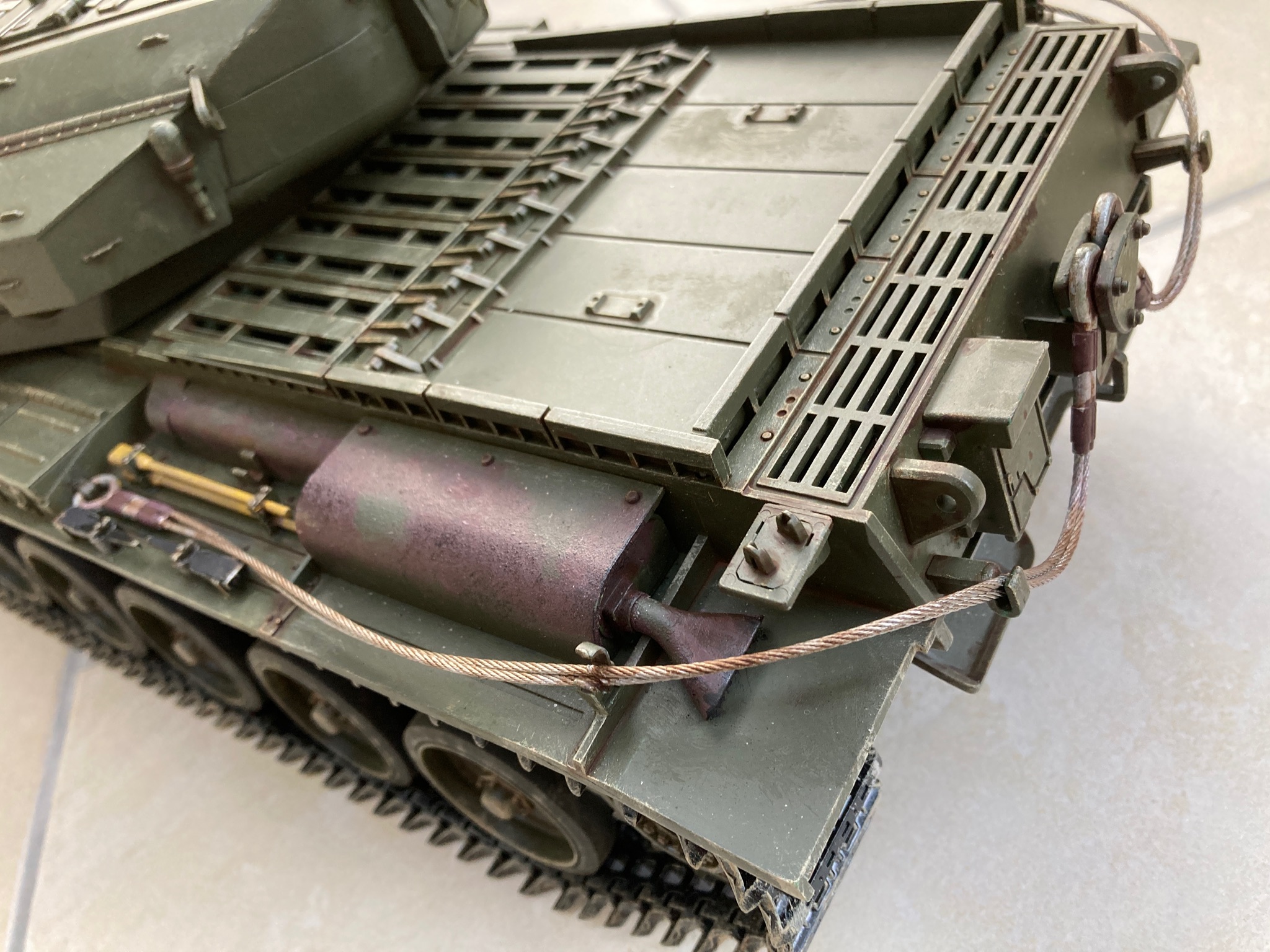 Need to do a bit more work on the exhaust area