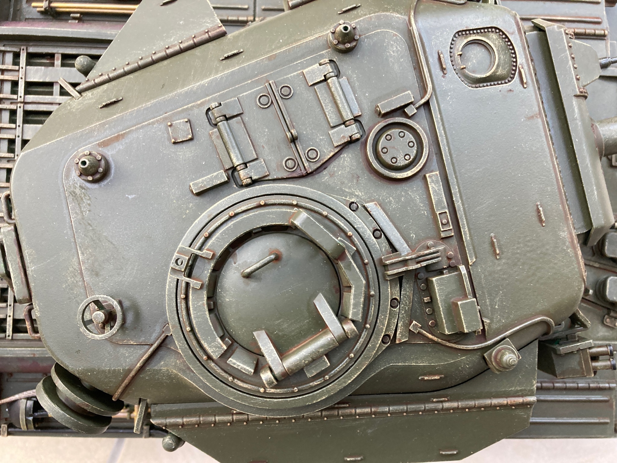 Mk 5 turret  - almost finished.