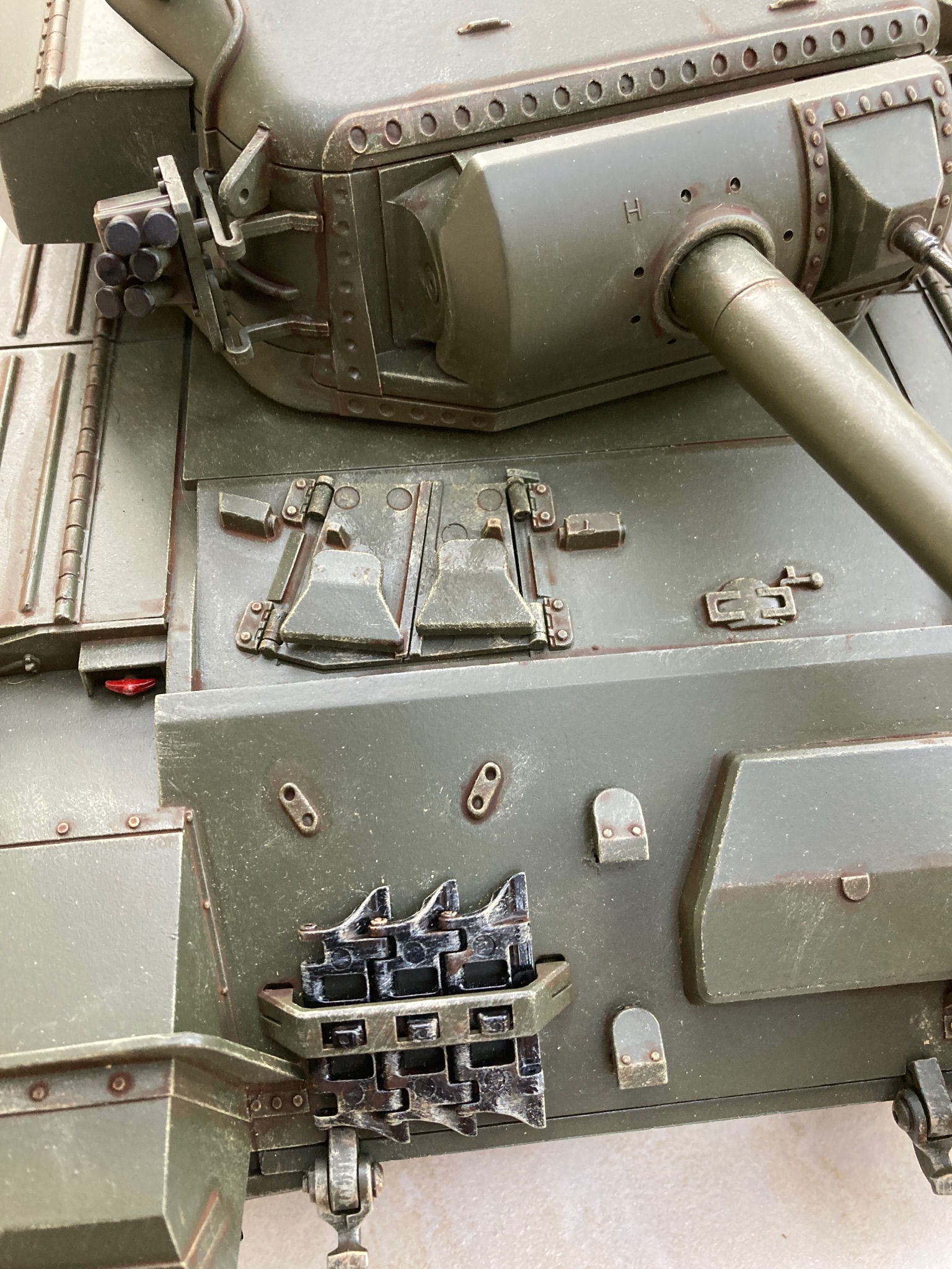 A flexible mantlet cover would be good.