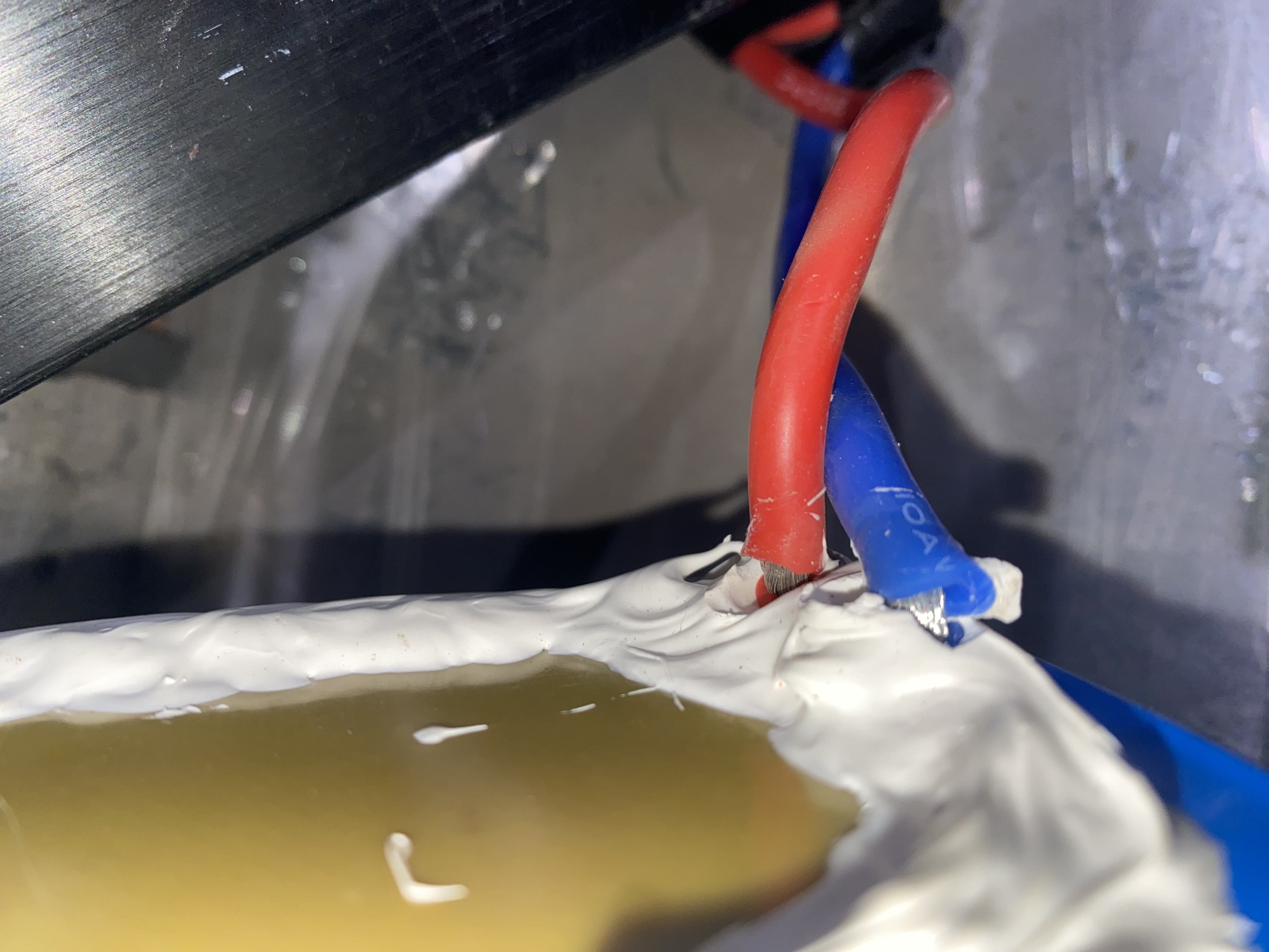 The battery. Should I be worried about these exposed wires?