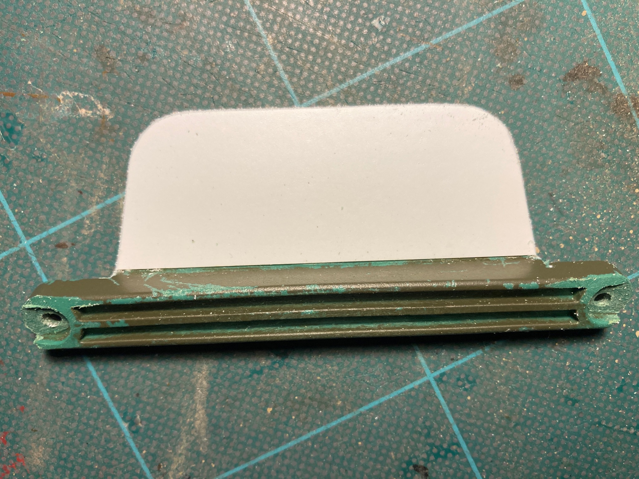 O.5mm plastic card added.
