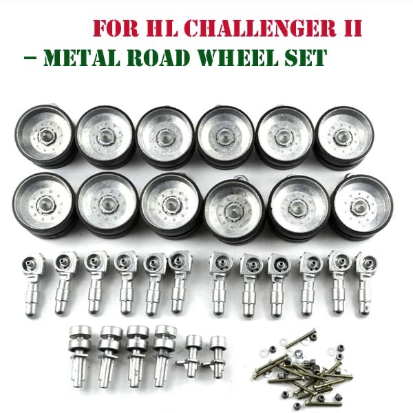 HAYA Alloy Drive Wheel Set for Challenger 2.