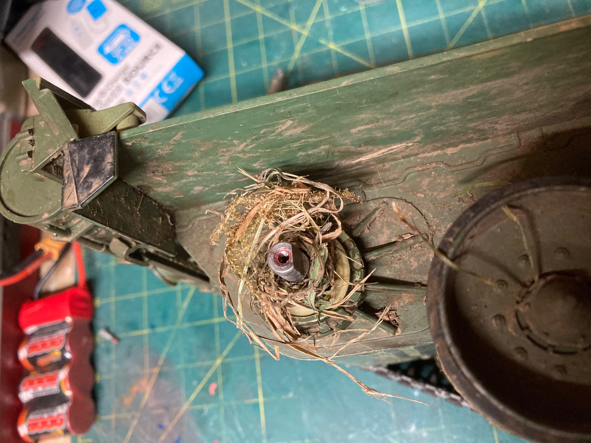 Grass axle bearings?