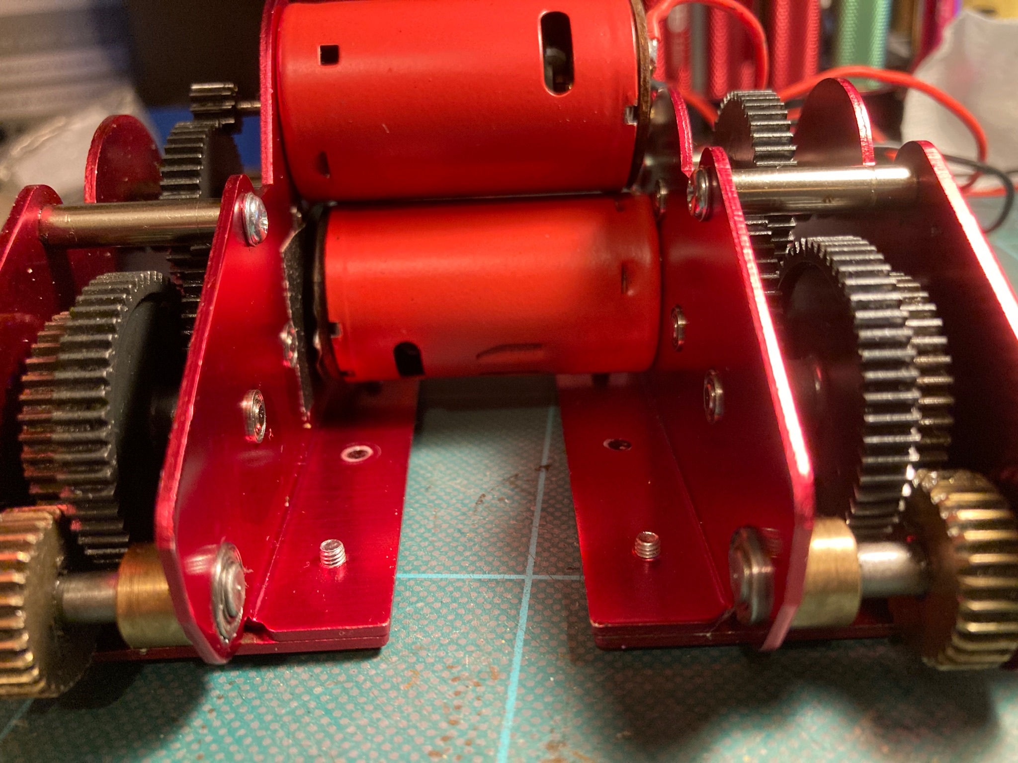 Both gearbox’s cleaned and rebuilt.