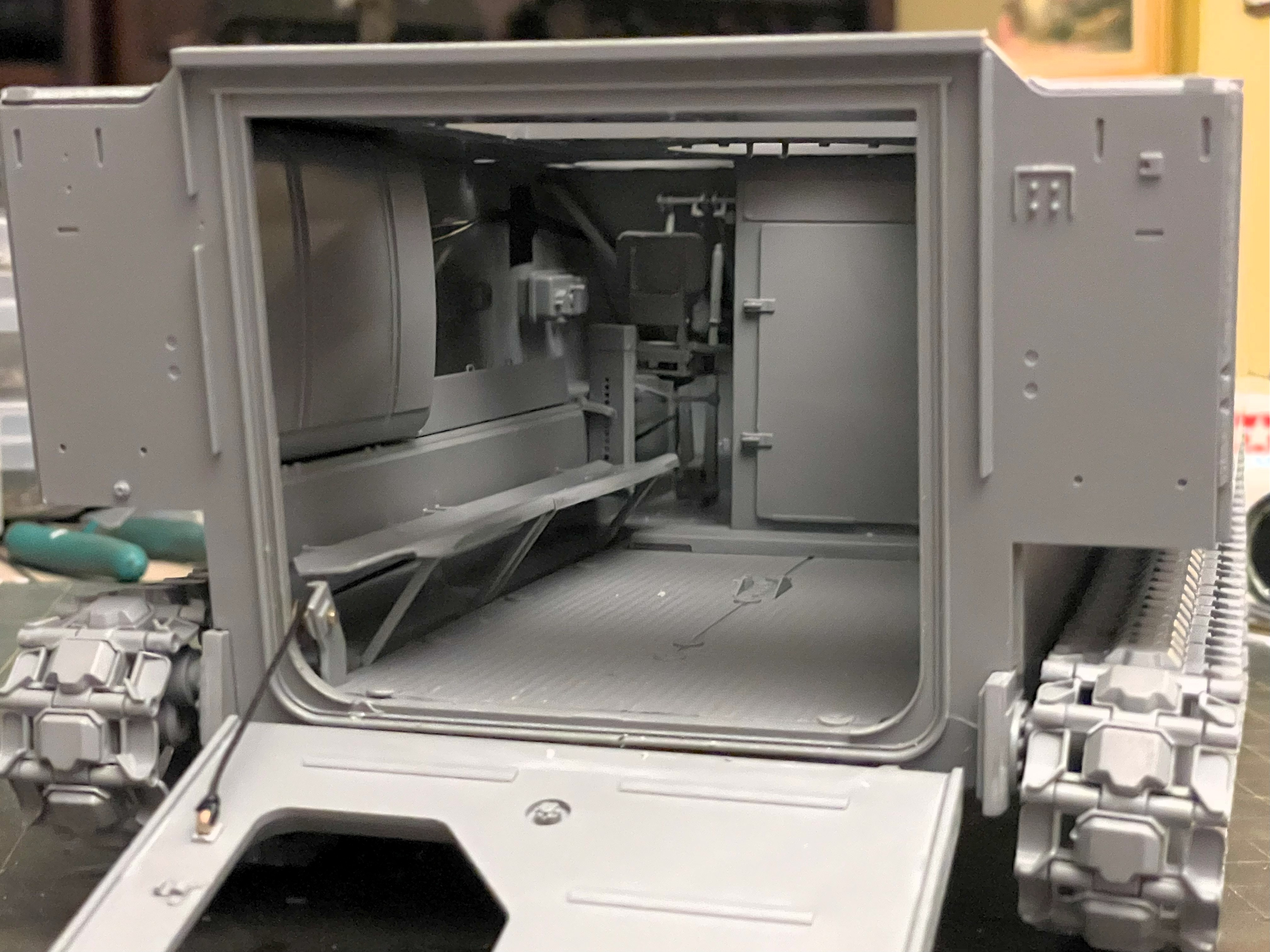 1/16 RC M-113A1 ACAV - Converting the Takom/Andy's HHQ  kit to RC