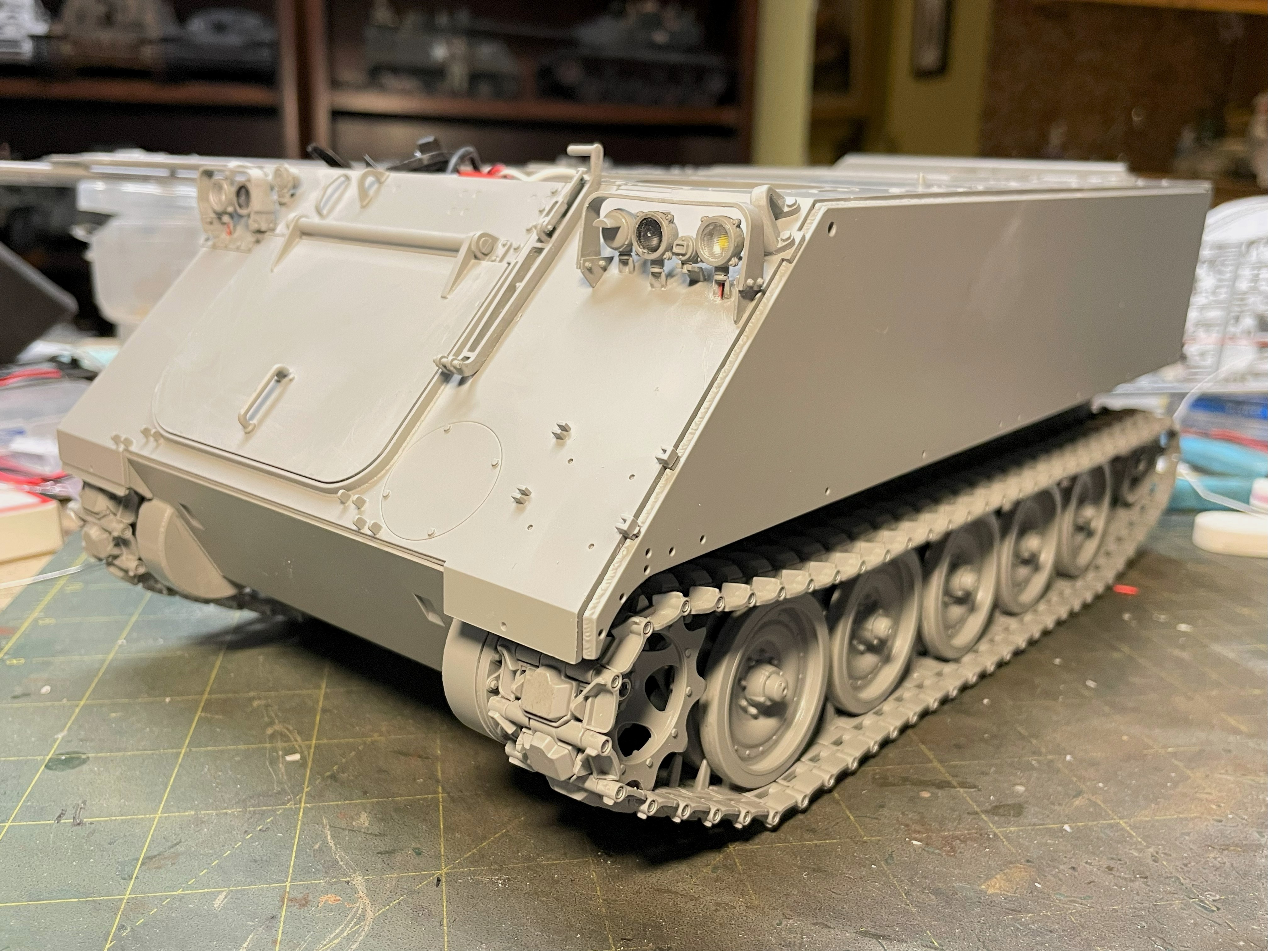 1/16 RC M-113A1 ACAV - Converting the Takom/Andy's HHQ  kit to RC