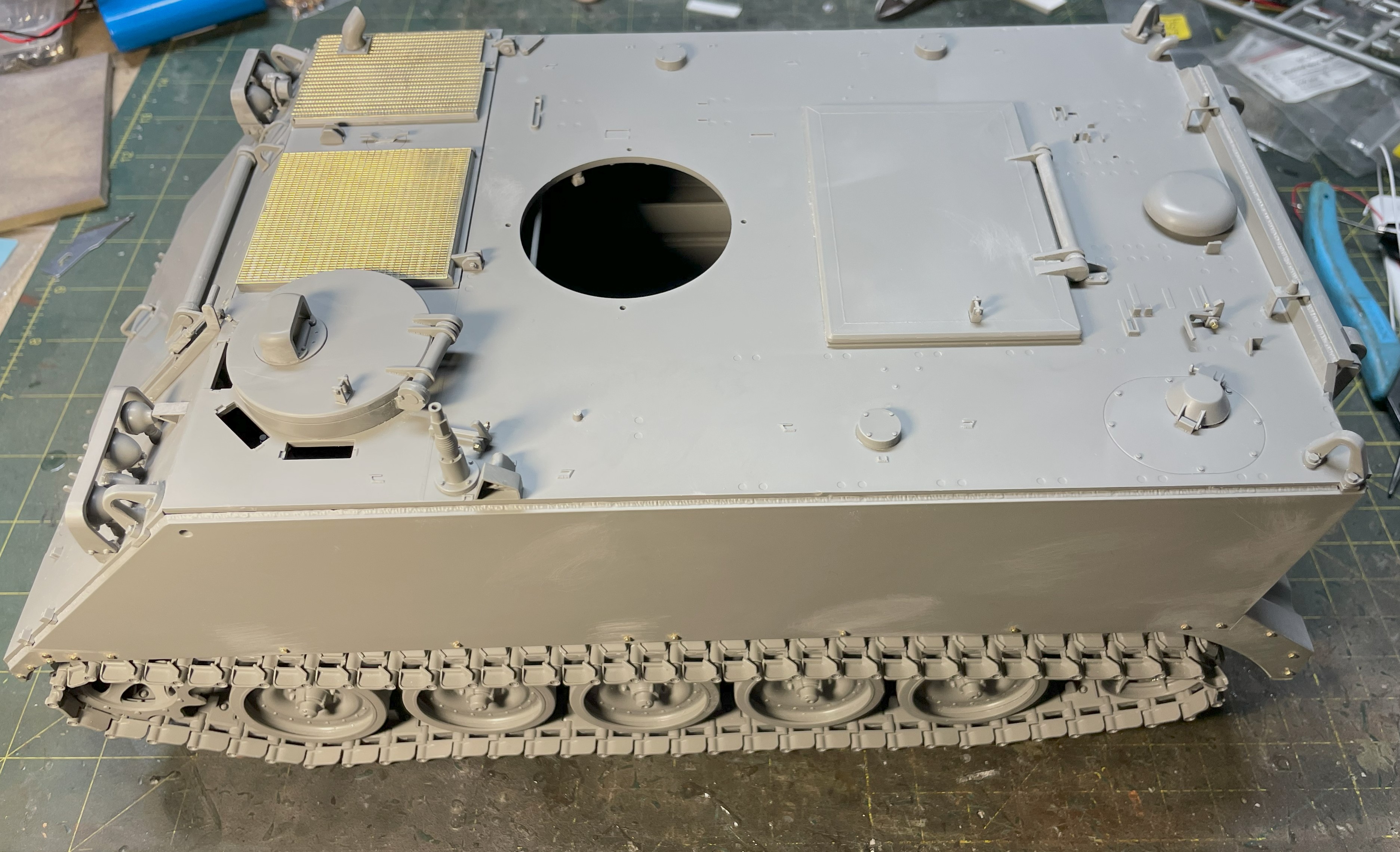 1/16 RC M-113A1 ACAV - Converting the Takom/Andy's HHQ  kit to RC
