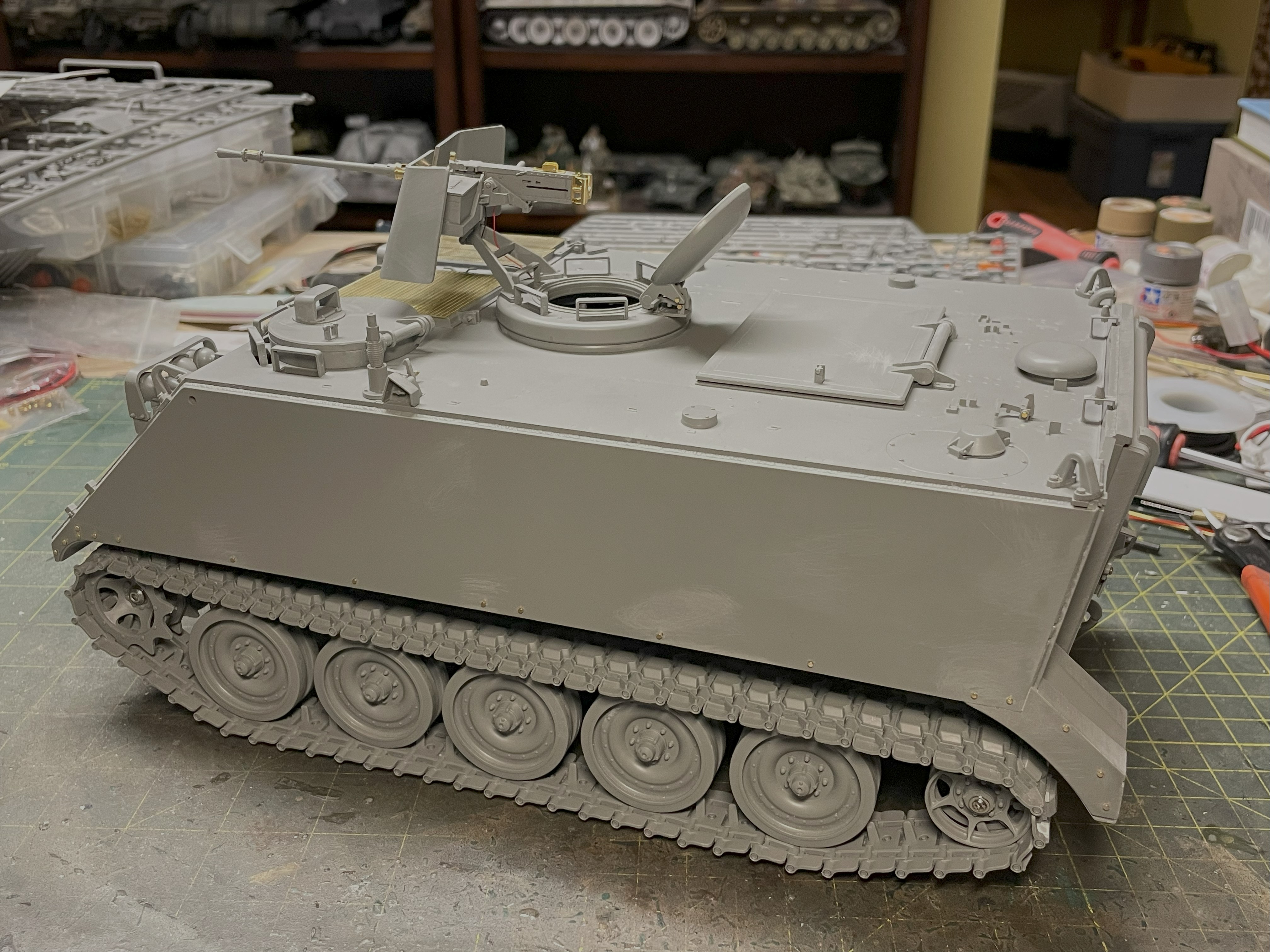 1/16 RC M-113A1 ACAV - Converting the Takom/Andy's HHQ  kit to RC