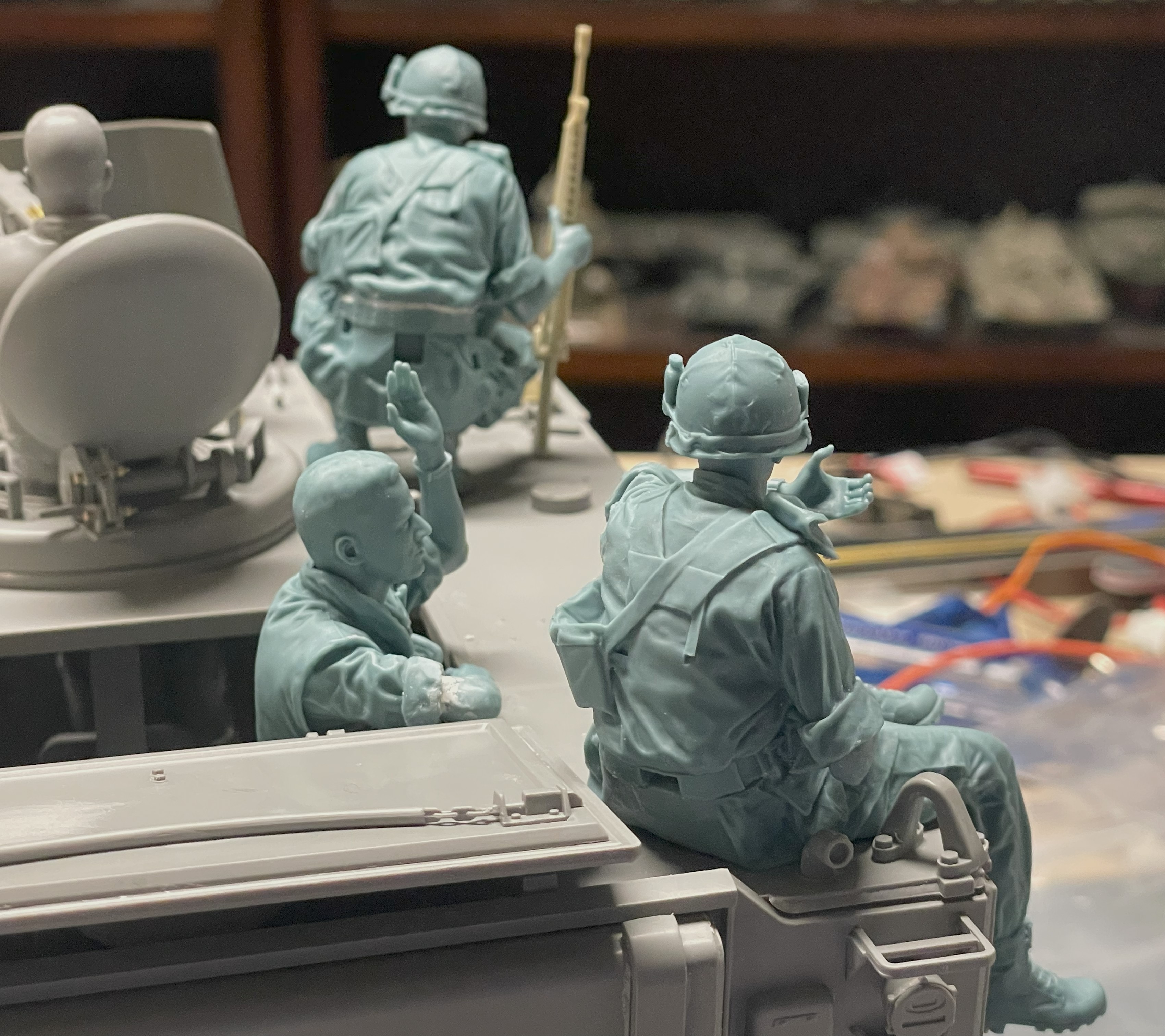 1/16 RC M-113A1 ACAV - Converting the Takom/Andy's HHQ  kit to RC