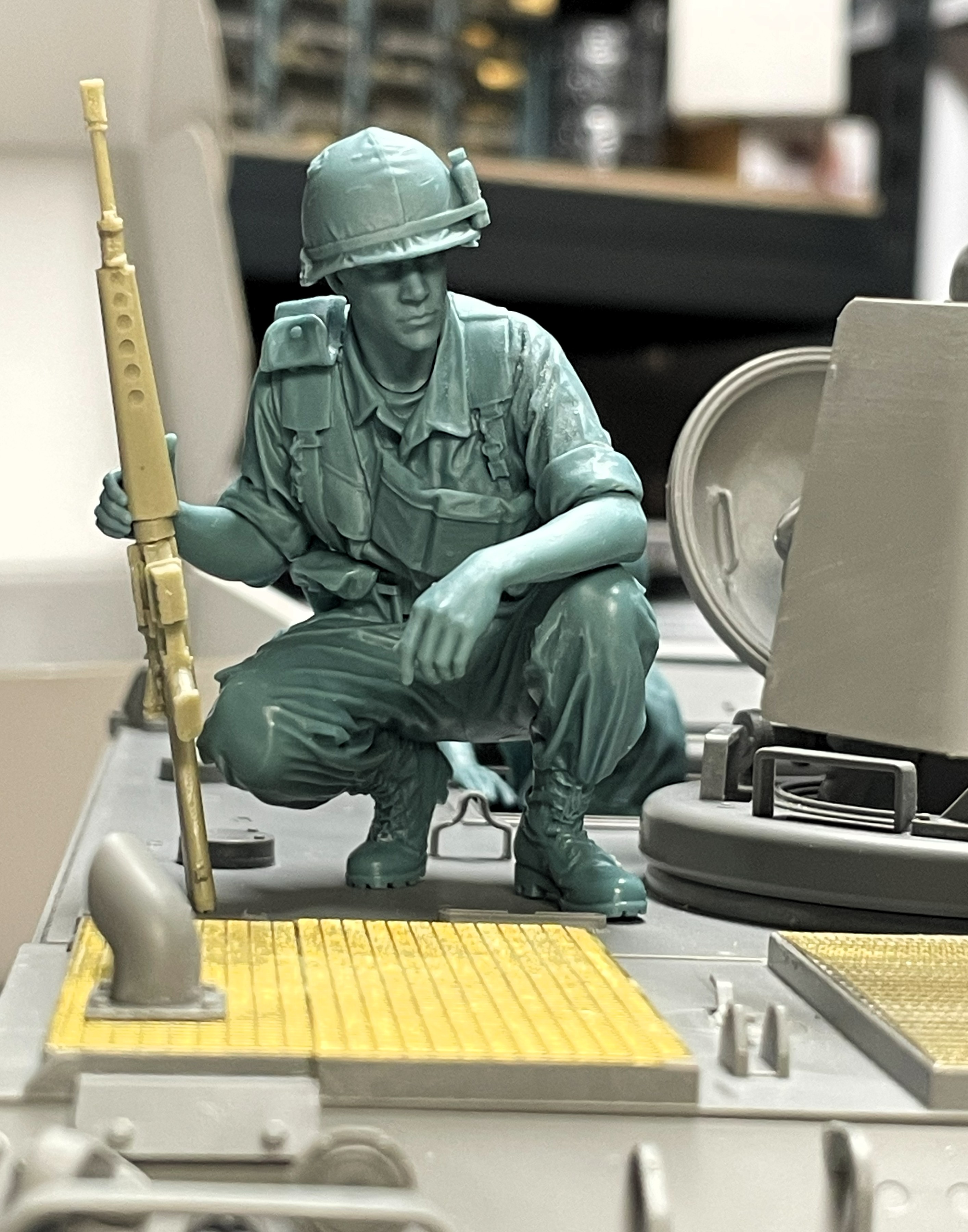 1/16 RC M-113A1 ACAV - Converting the Takom/Andy's HHQ  kit to RC