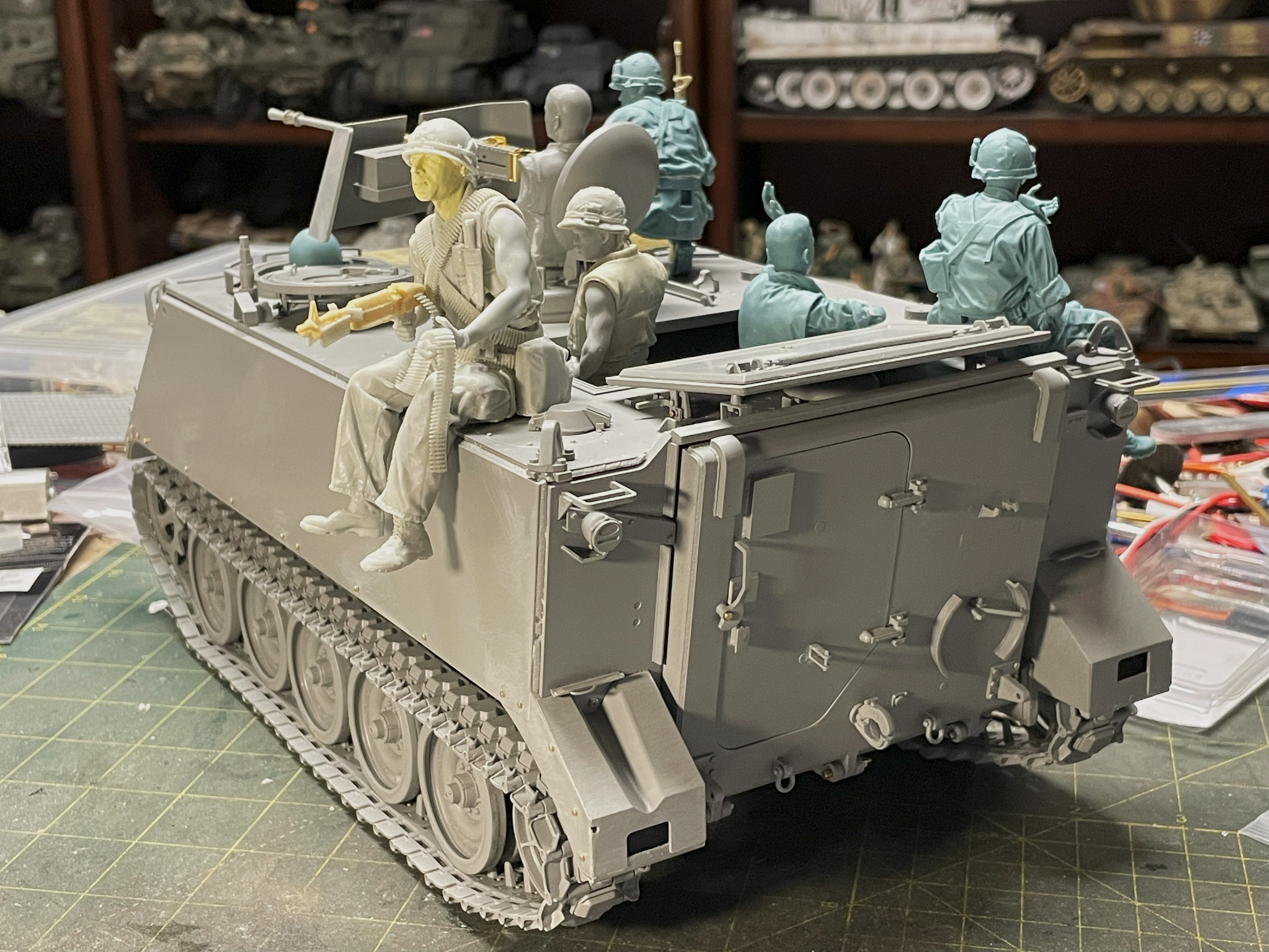 1/16 RC M-113A1 ACAV - Converting the Takom/Andy's HHQ  kit to RC
