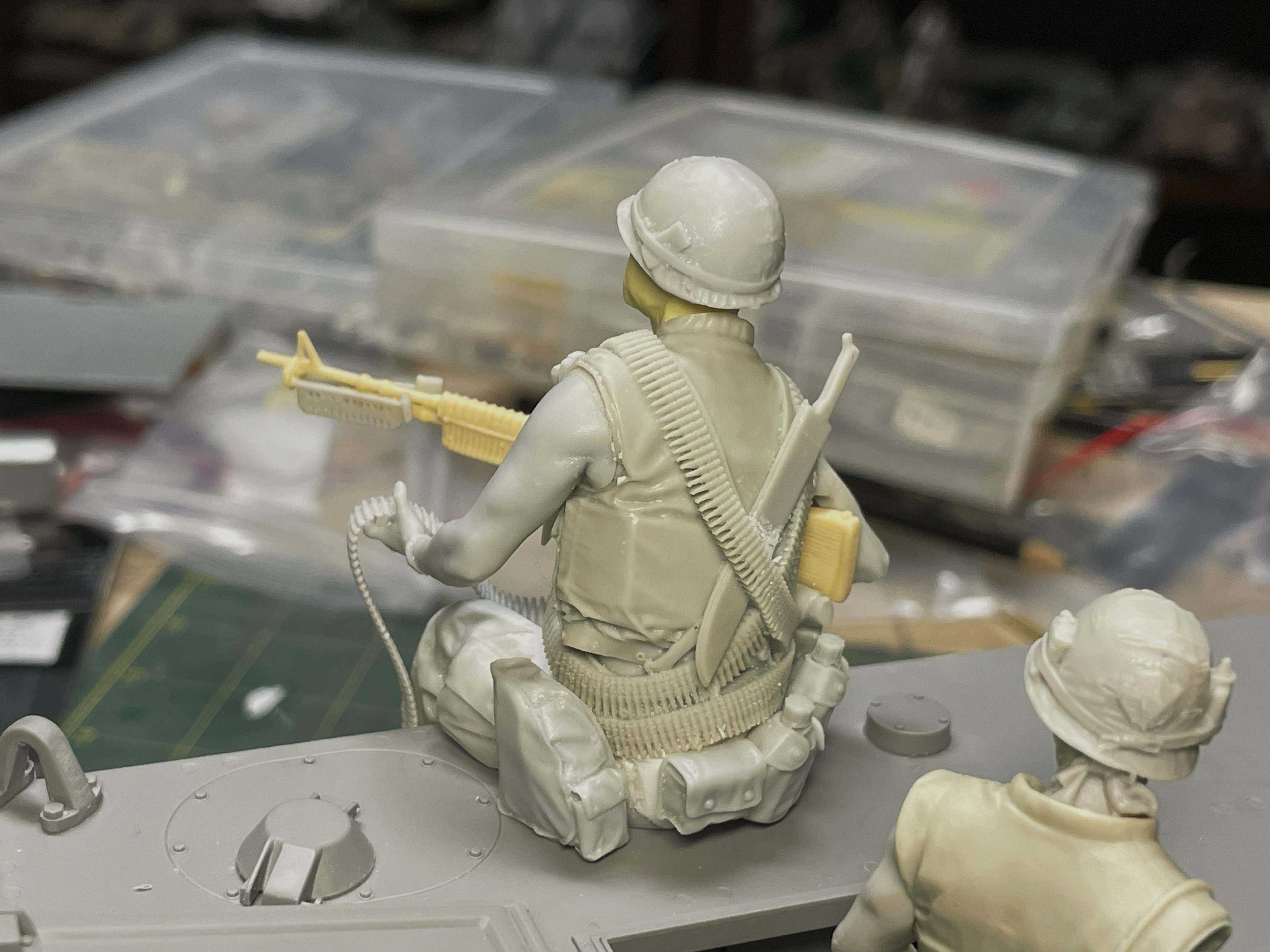 1/16 RC M-113A1 ACAV - Converting the Takom/Andy's HHQ  kit to RC