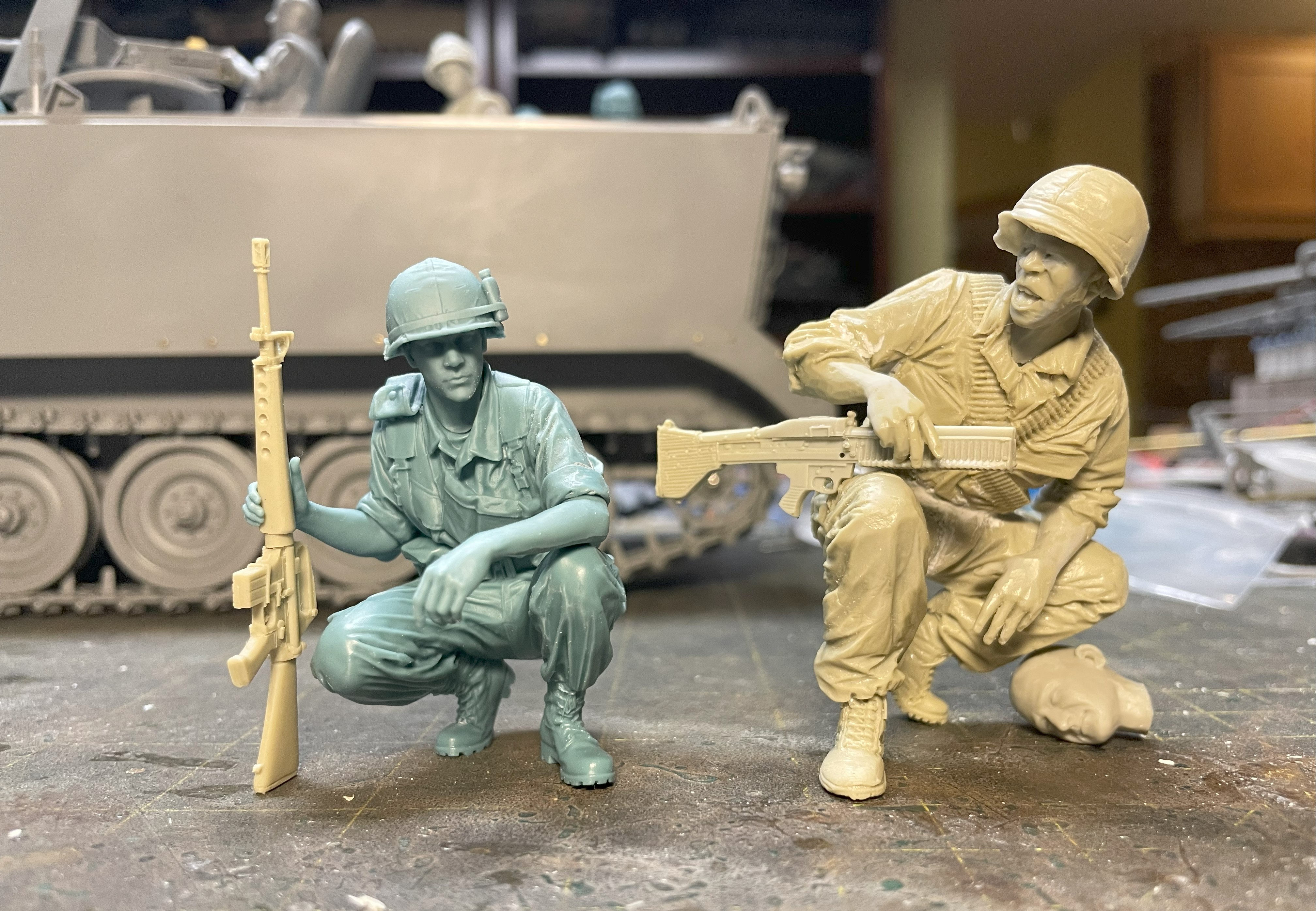 1/16 RC M-113A1 ACAV - Converting the Takom/Andy's HHQ  kit to RC