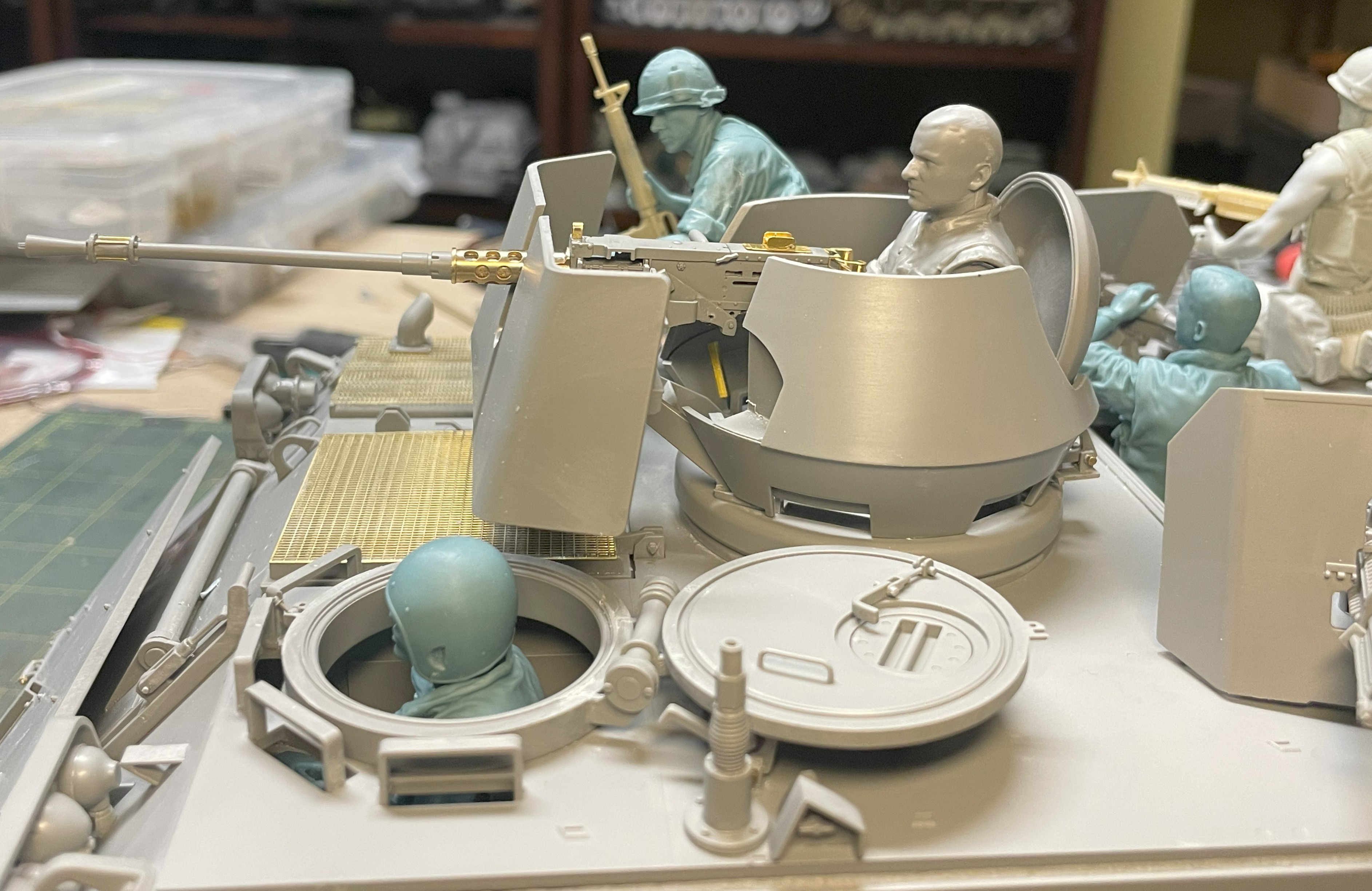 1/16 RC M-113A1 ACAV - Converting the Takom/Andy's HHQ  kit to RC