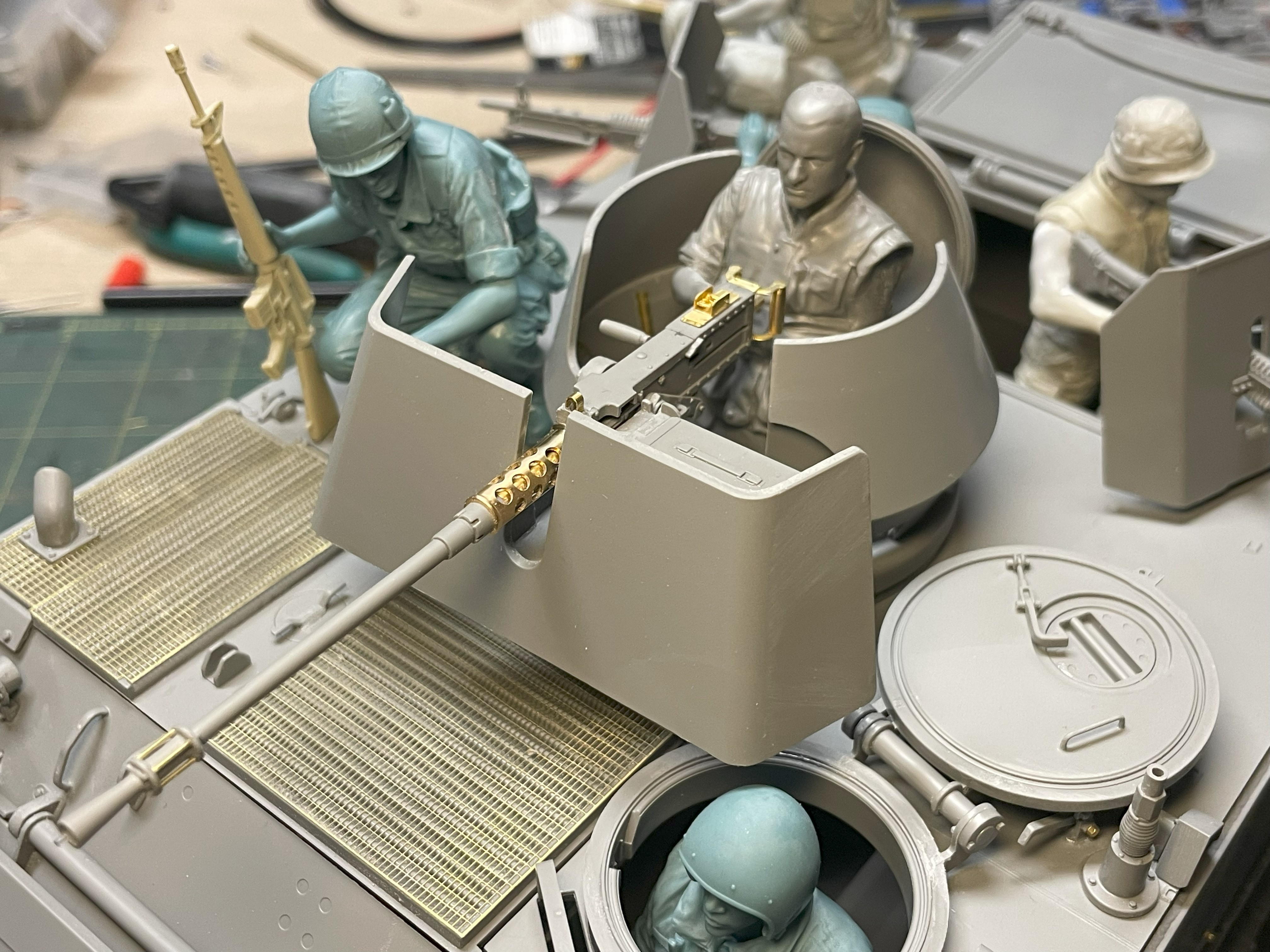 1/16 RC M-113A1 ACAV - Converting the Takom/Andy's HHQ  kit to RC
