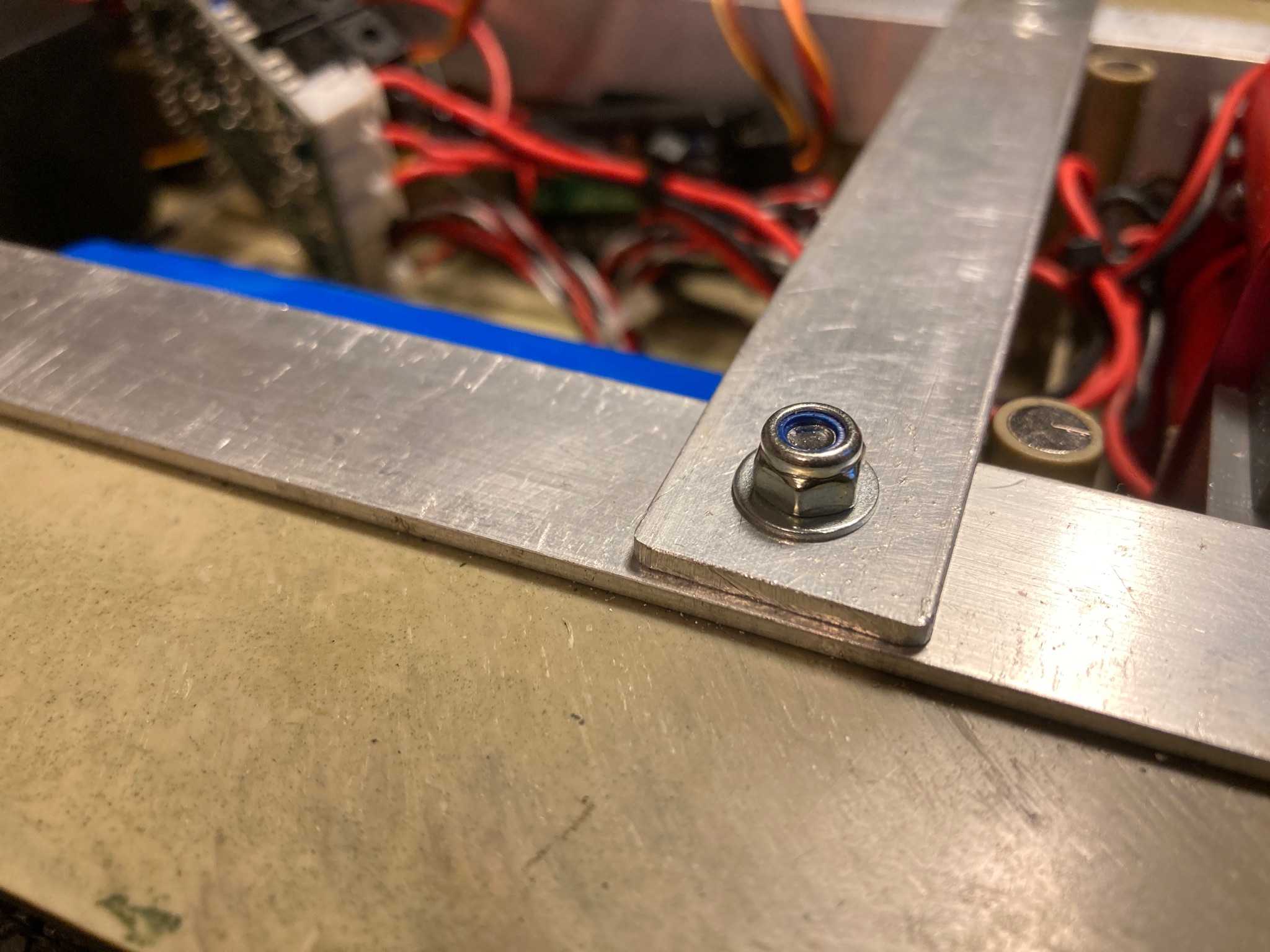 Neat shorter screw fixings - much tidier.