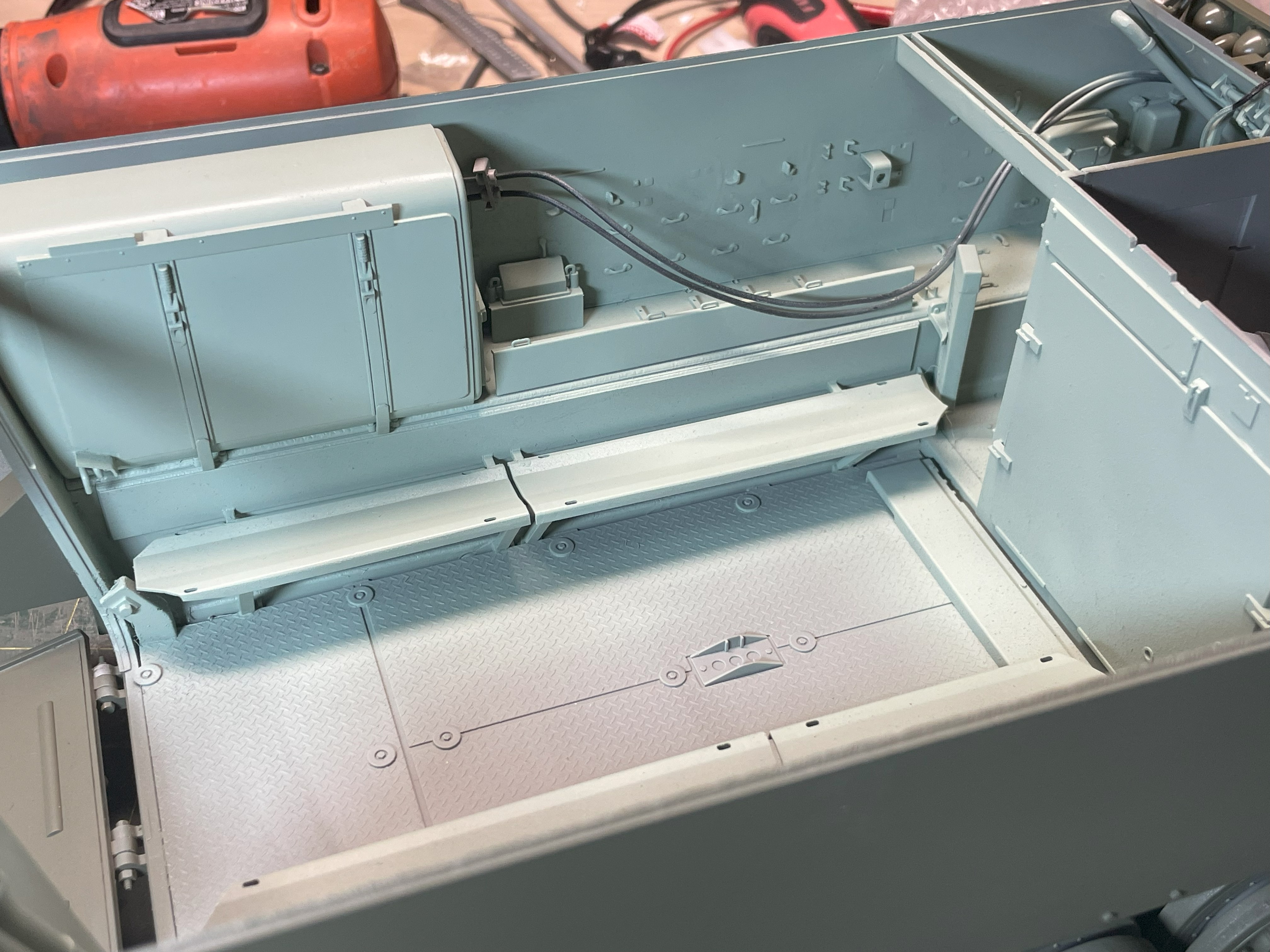 1/16 RC M-113A1 ACAV - Converting the Takom/Andy's HHQ  kit to RC