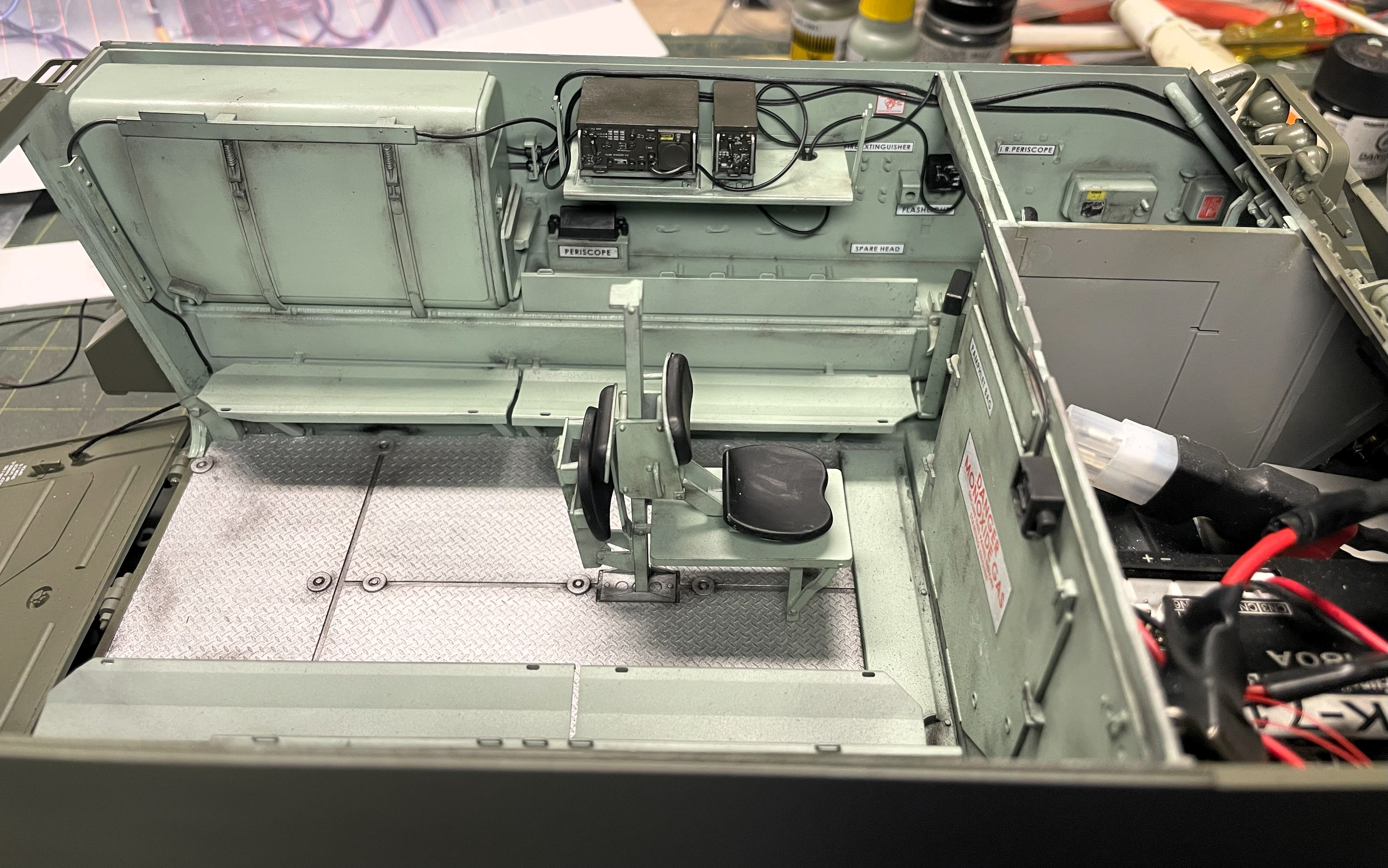 1/16 RC M-113A1 ACAV - Converting the Takom/Andy's HHQ  kit to RC