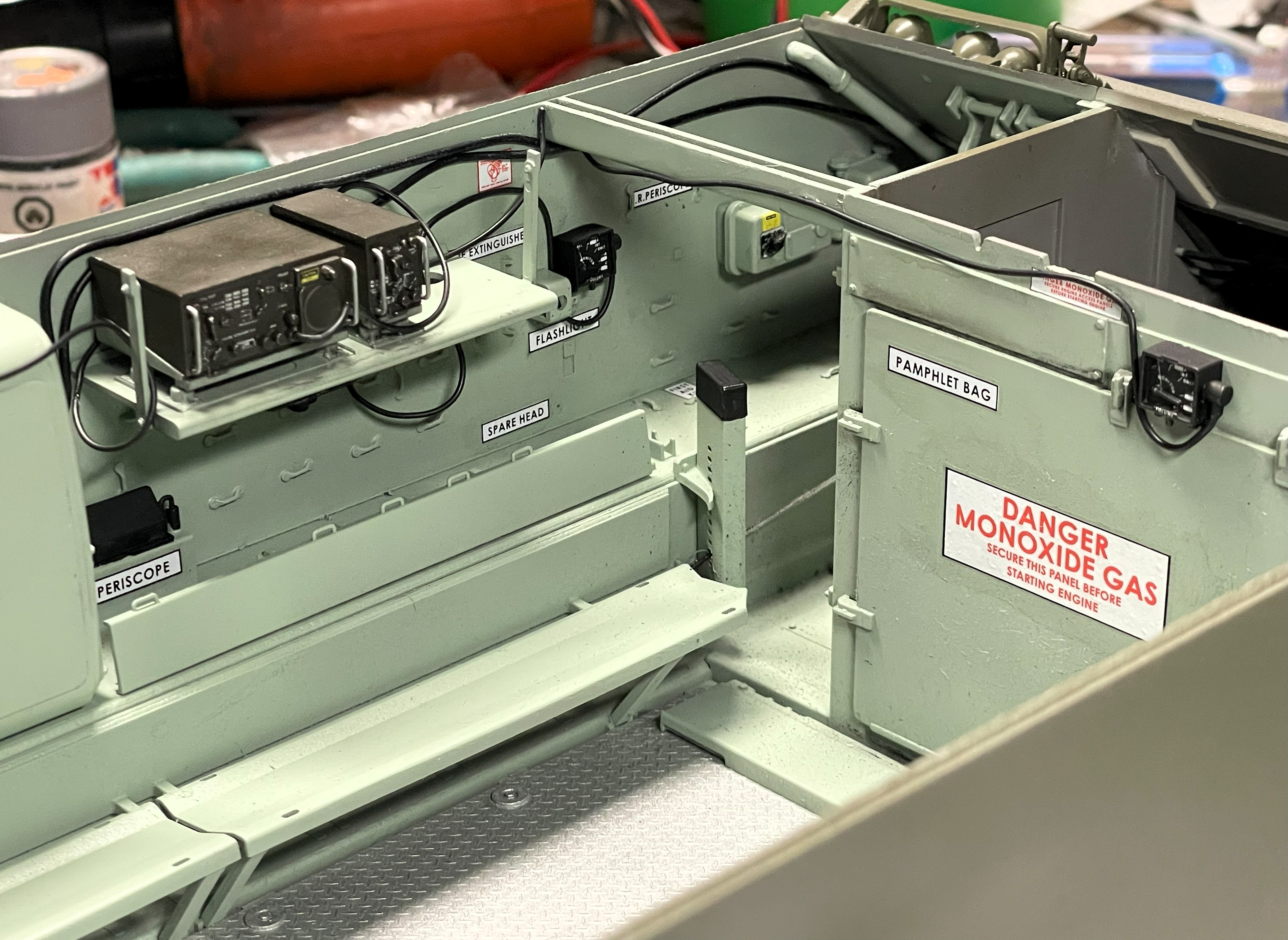 1/16 RC M-113A1 ACAV - Converting the Takom/Andy's HHQ  kit to RC
