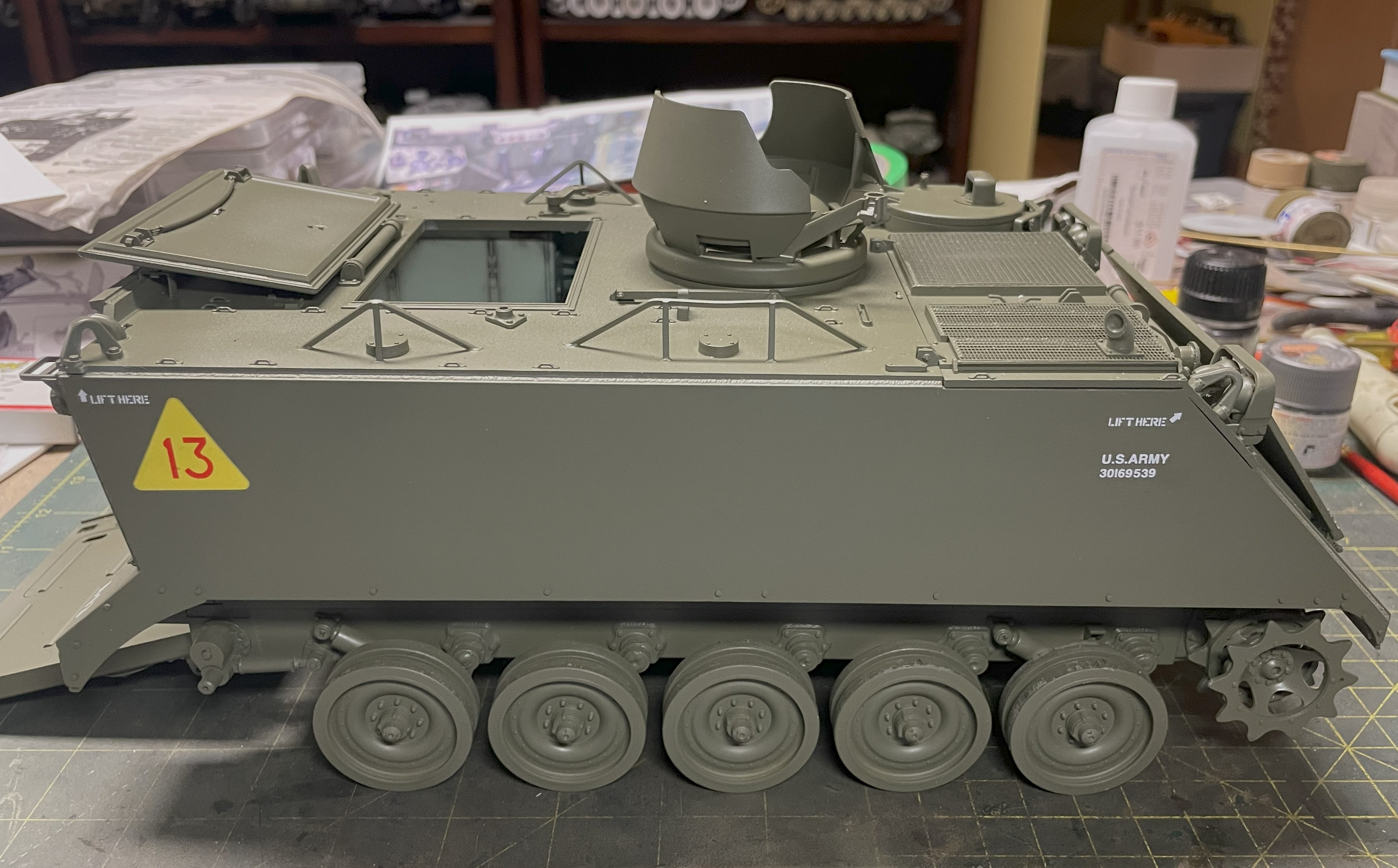 1/16 RC M-113A1 ACAV - Converting the Takom/Andy's HHQ  kit to RC