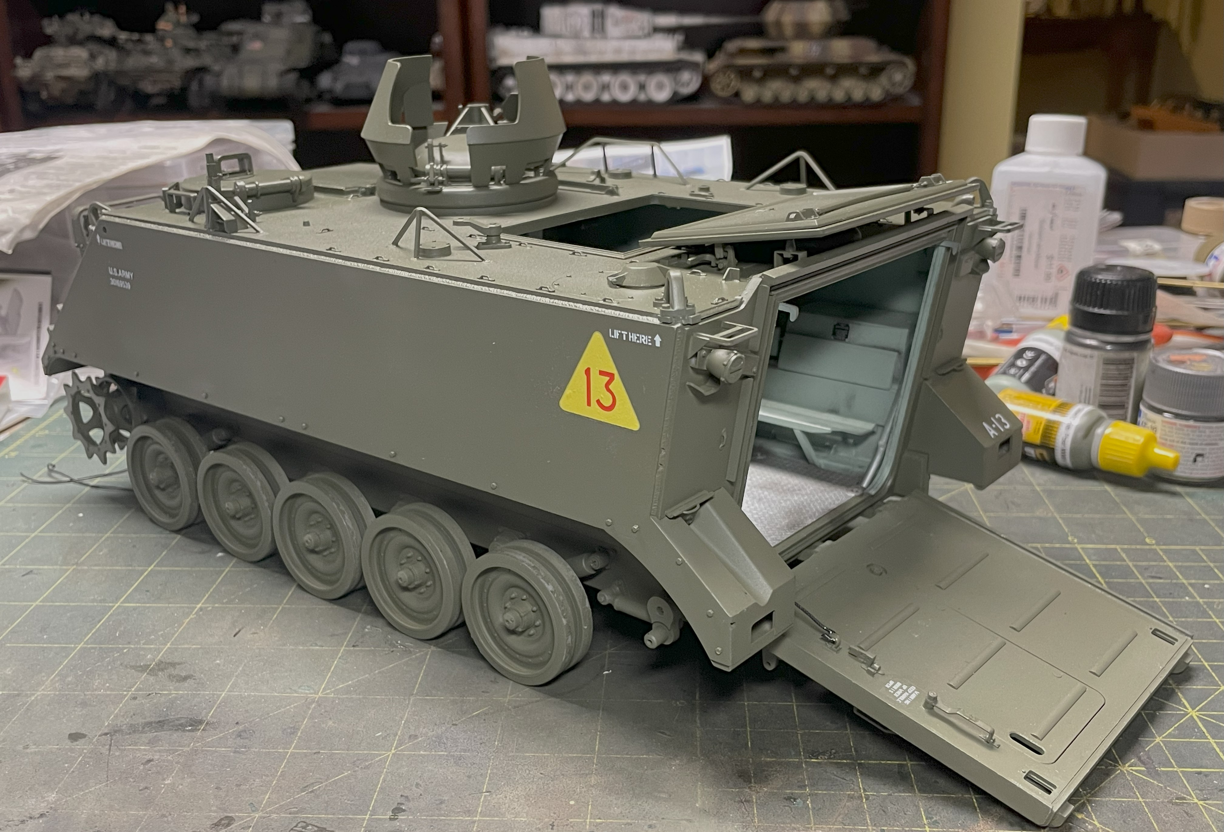 1/16 RC M-113A1 ACAV - Converting the Takom/Andy's HHQ  kit to RC