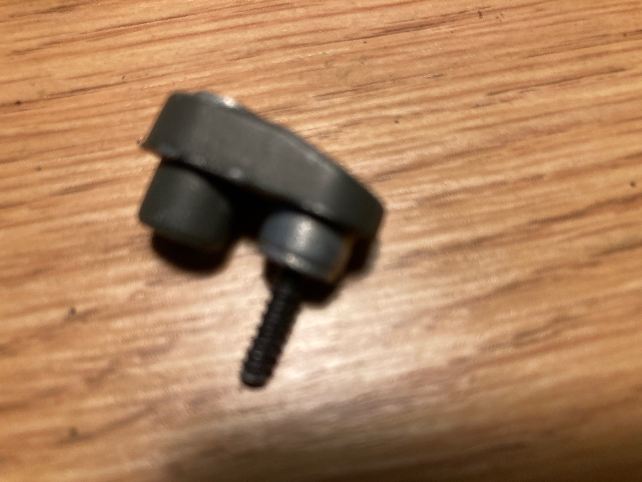 This is the cast alloy track adjuster shape.
