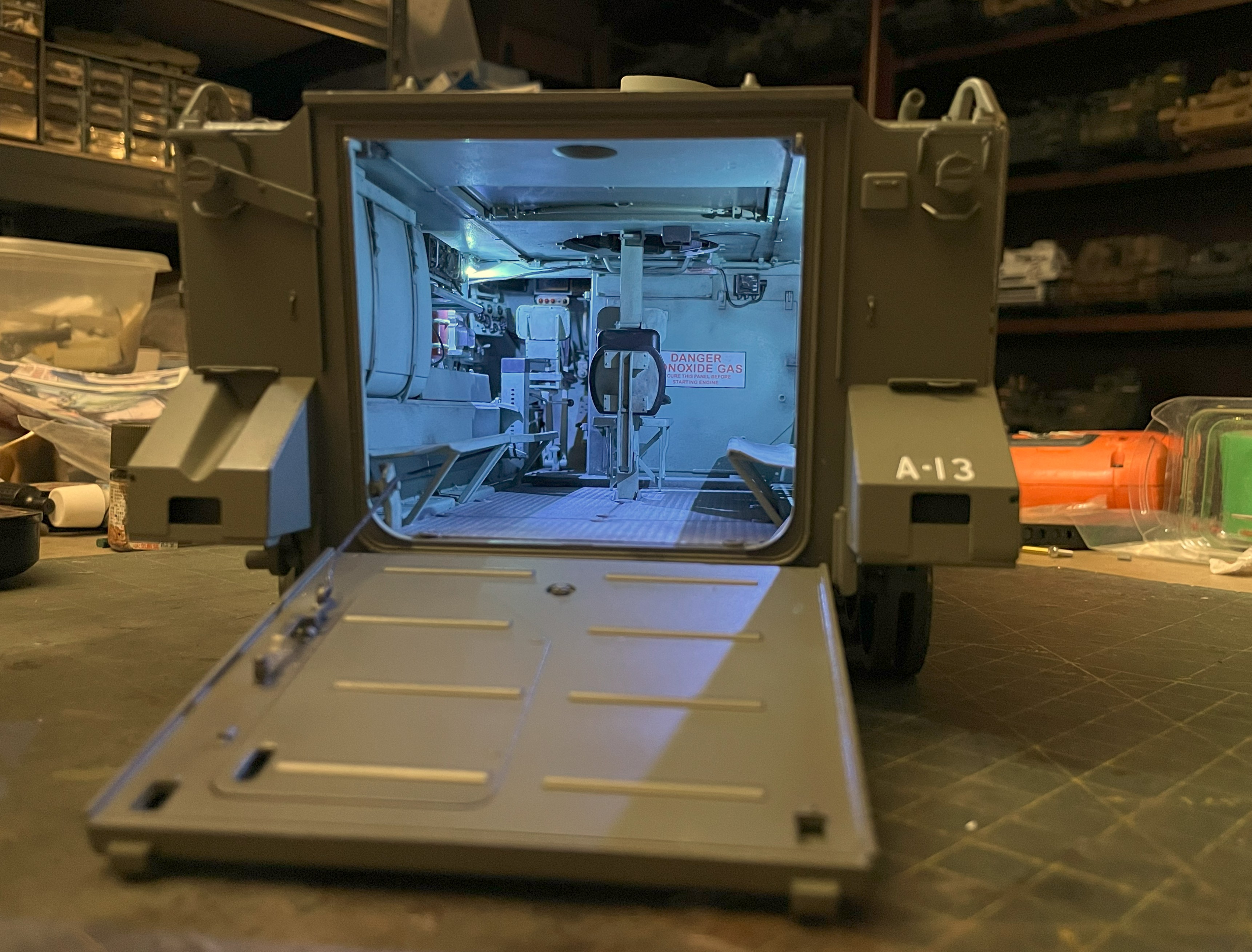 1/16 RC M-113A1 ACAV - Converting the Takom/Andy's HHQ  kit to RC
