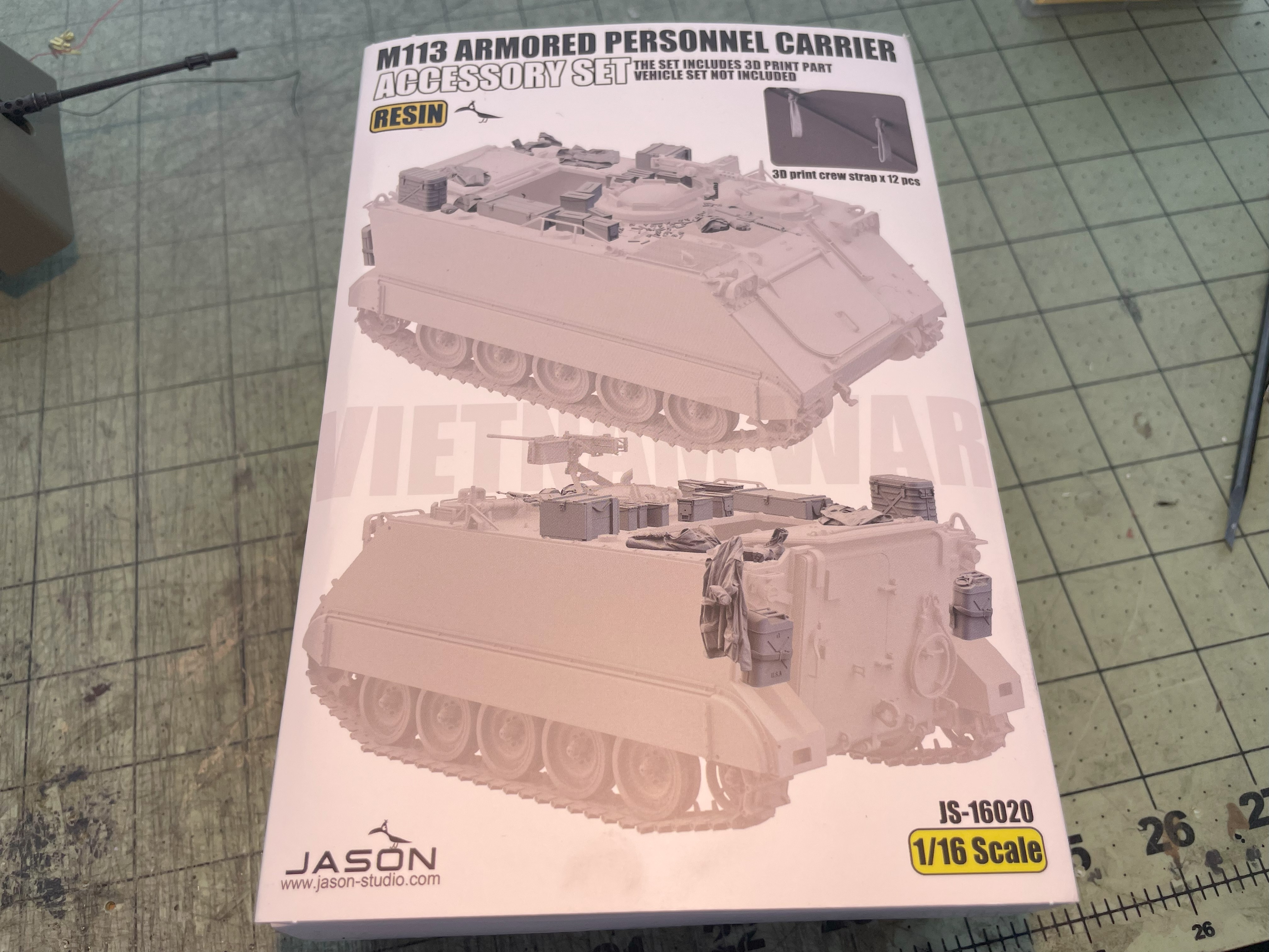 1/16 RC M-113A1 ACAV - Converting the Takom/Andy's HHQ  kit to RC