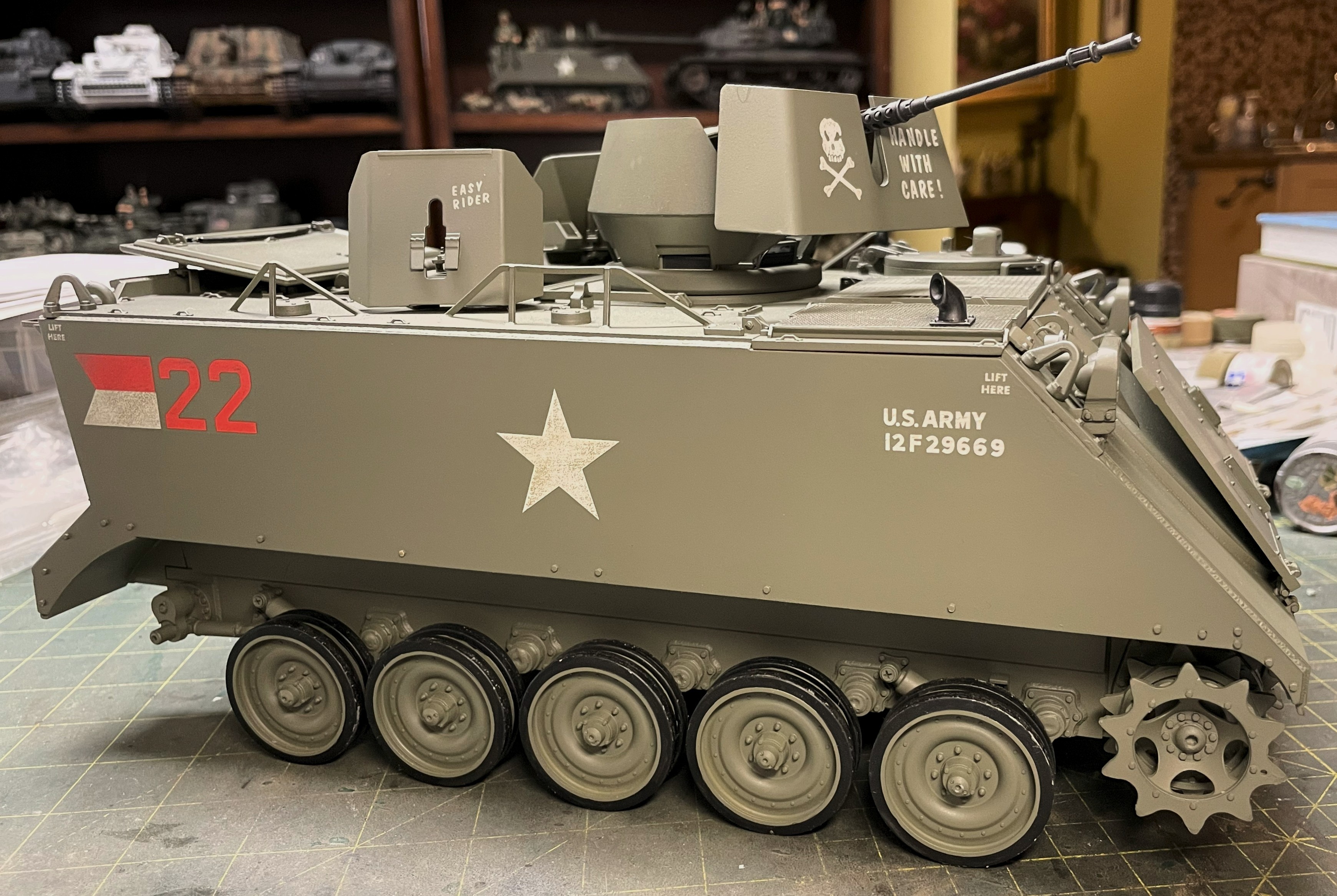 1/16 RC M-113A1 ACAV - Converting the Takom/Andy's HHQ  kit to RC