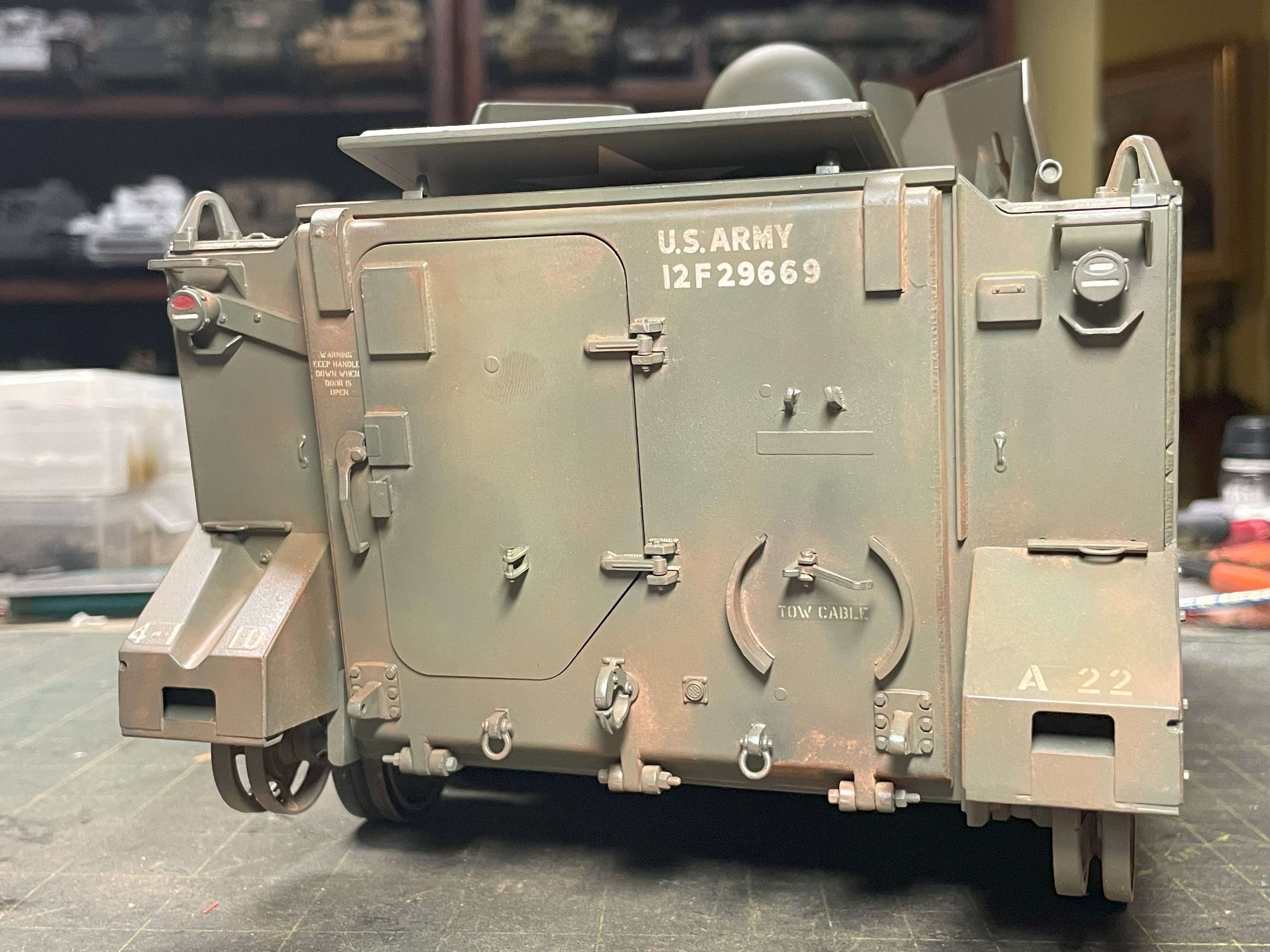 1/16 RC M-113A1 ACAV - Converting the Takom/Andy's HHQ  kit to RC