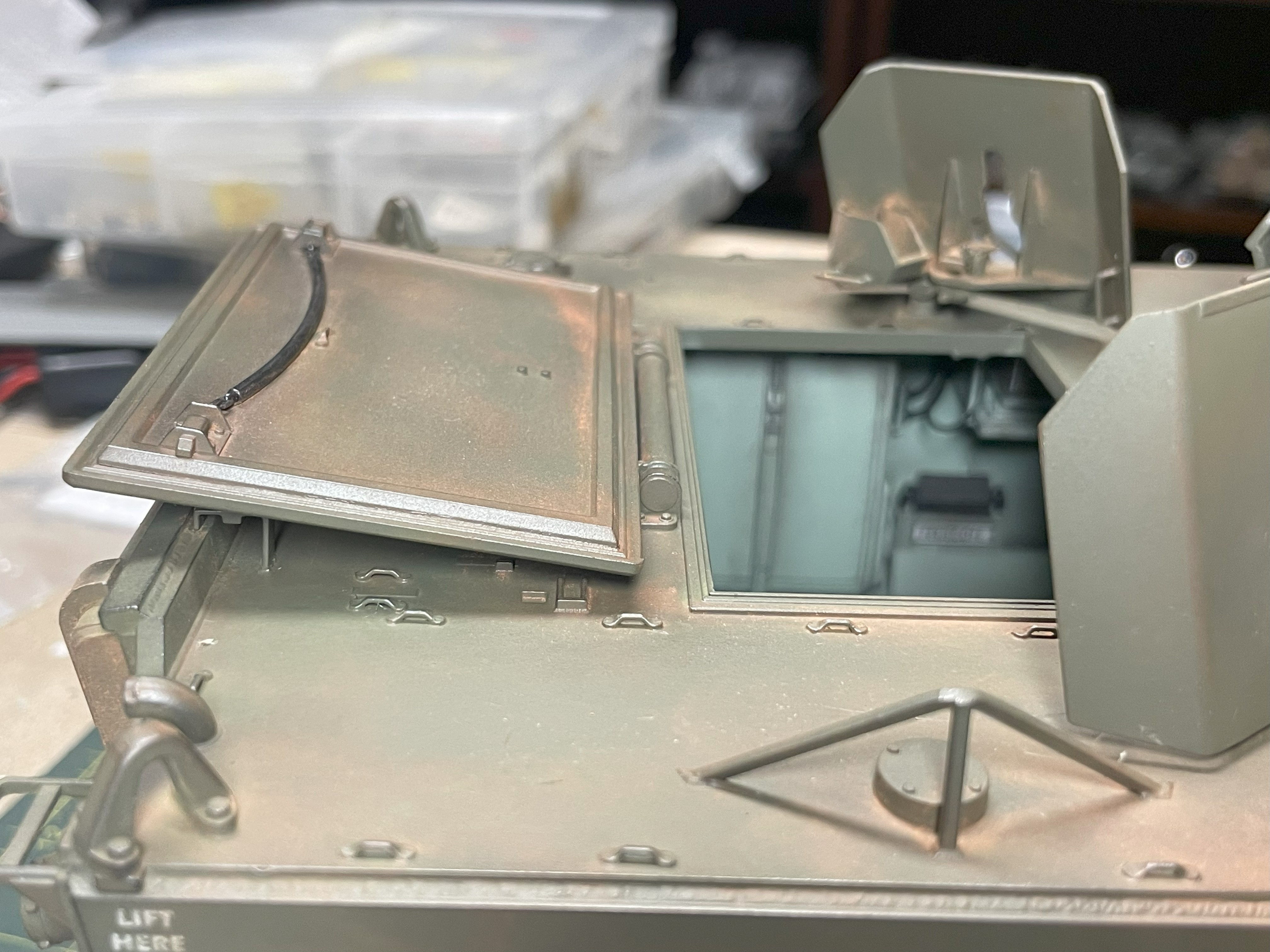 1/16 RC M-113A1 ACAV - Converting the Takom/Andy's HHQ  kit to RC