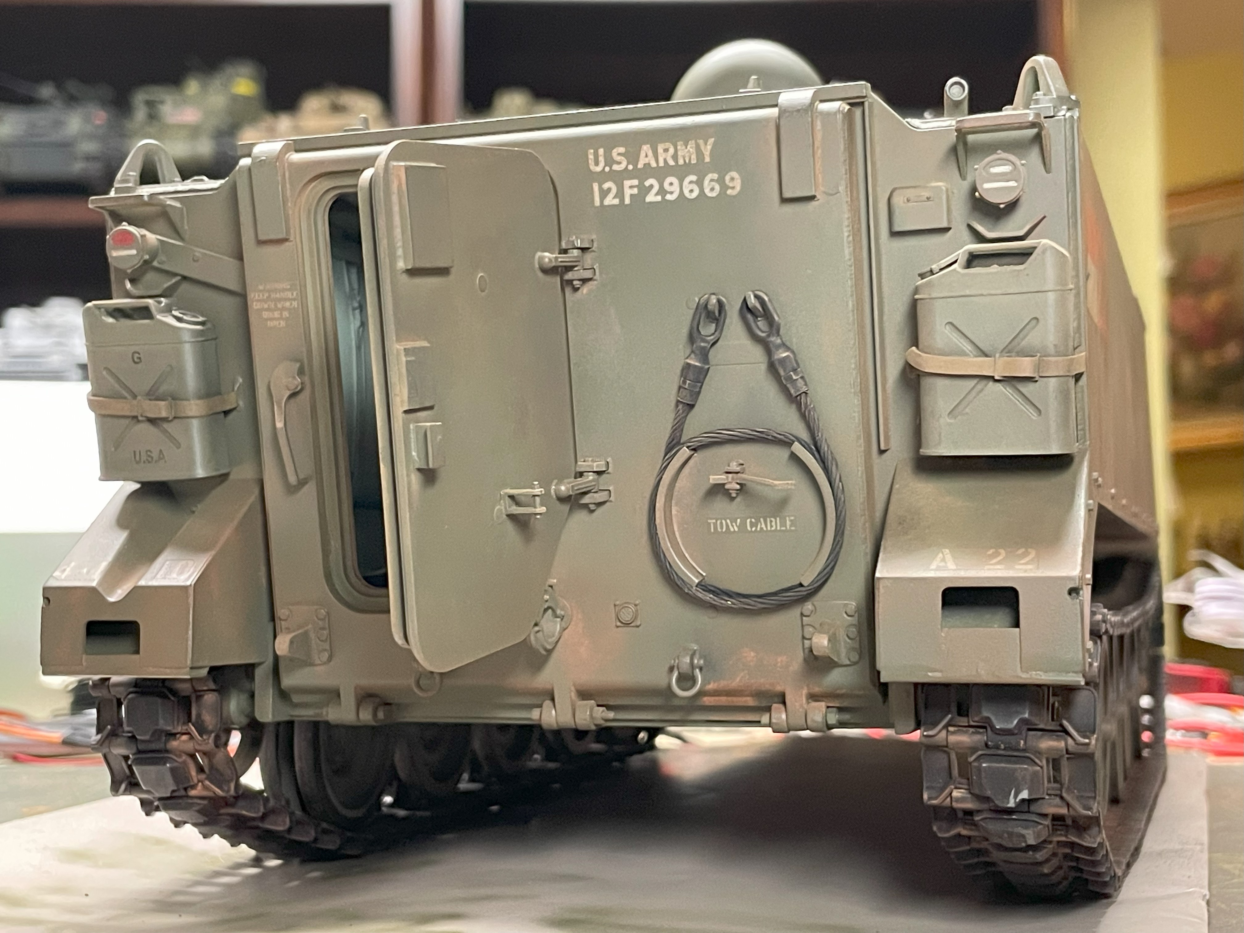 1/16 RC M-113A1 ACAV - Converting the Takom/Andy's HHQ  kit to RC