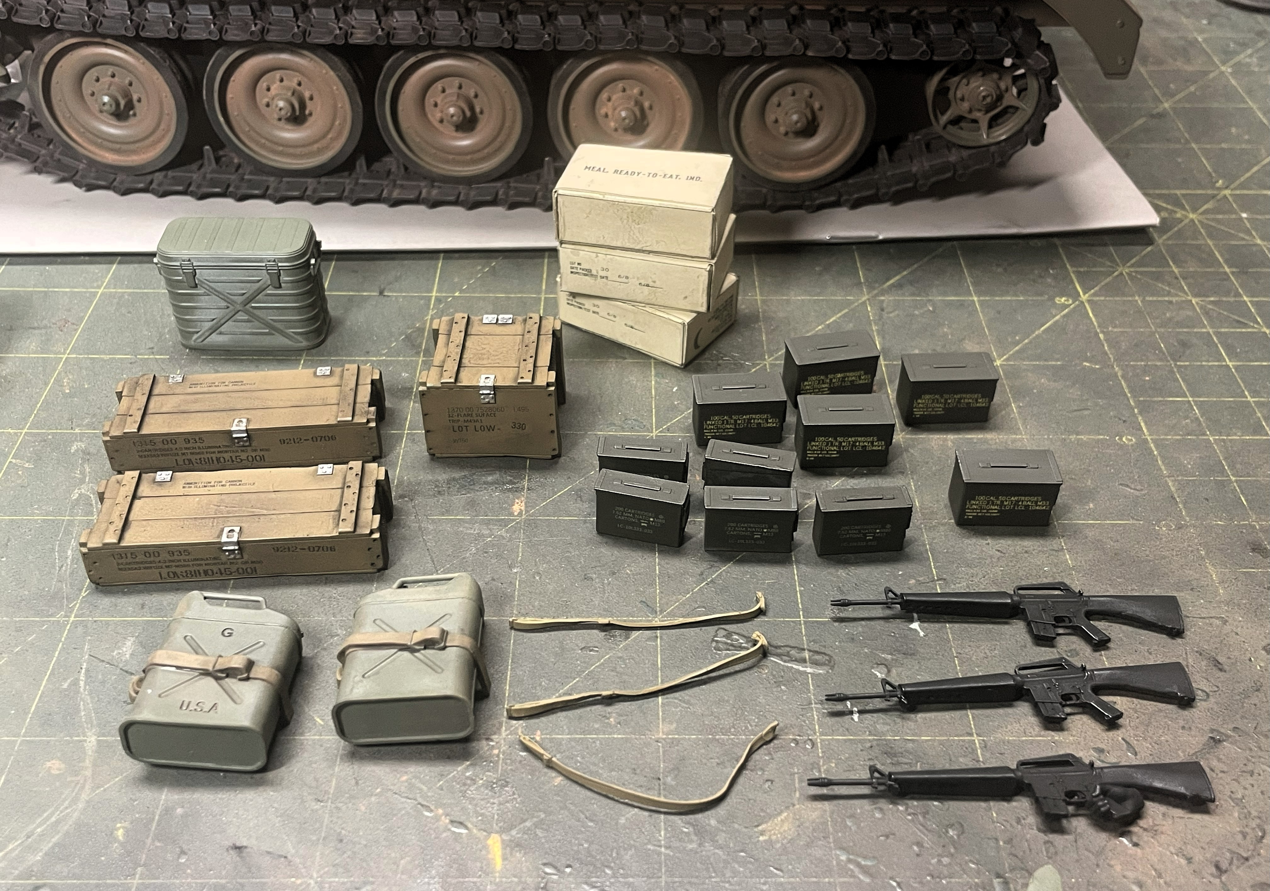 1/16 RC M-113A1 ACAV - Converting the Takom/Andy's HHQ  kit to RC