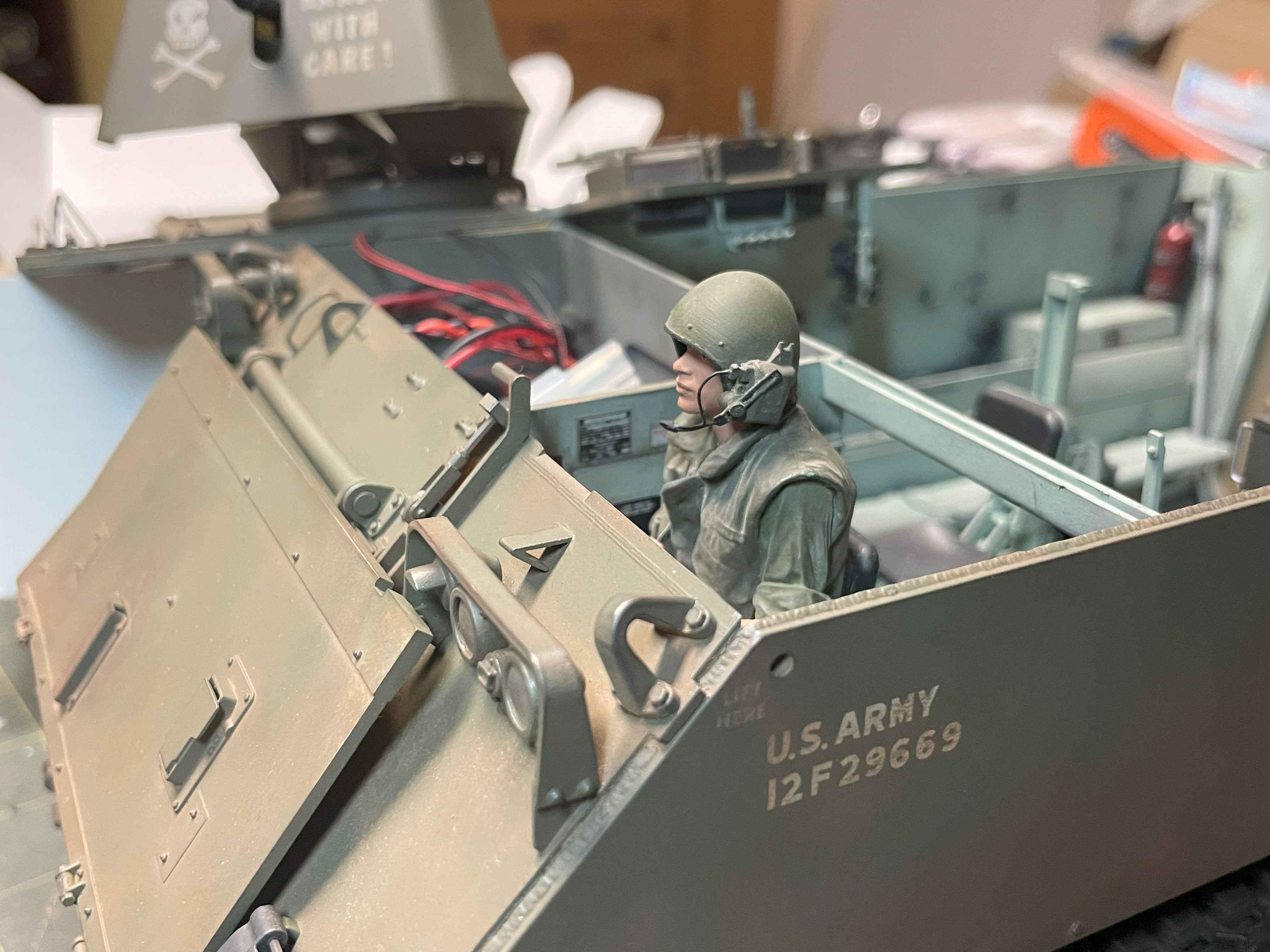 1/16 RC M-113A1 ACAV - Converting the Takom/Andy's HHQ  kit to RC