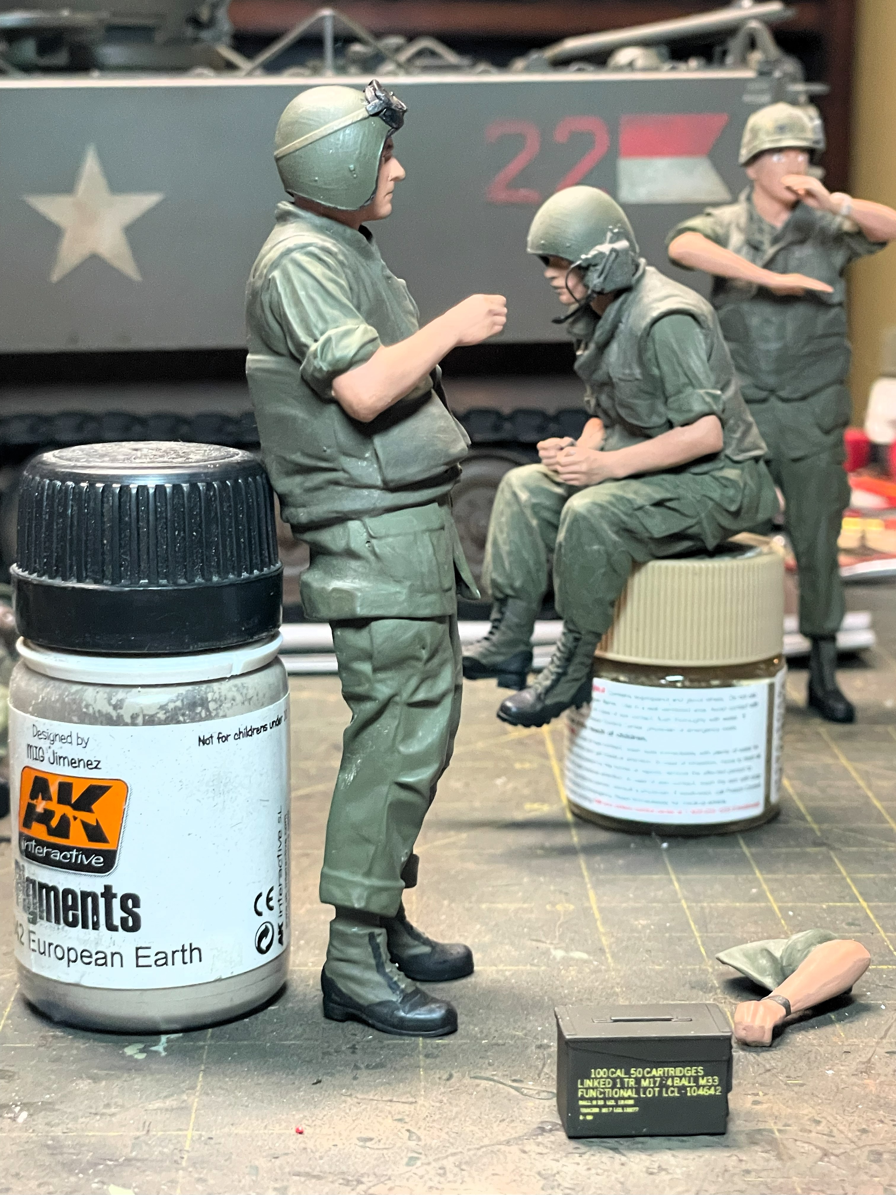 1/16 RC M-113A1 ACAV - Converting the Takom/Andy's HHQ  kit to RC
