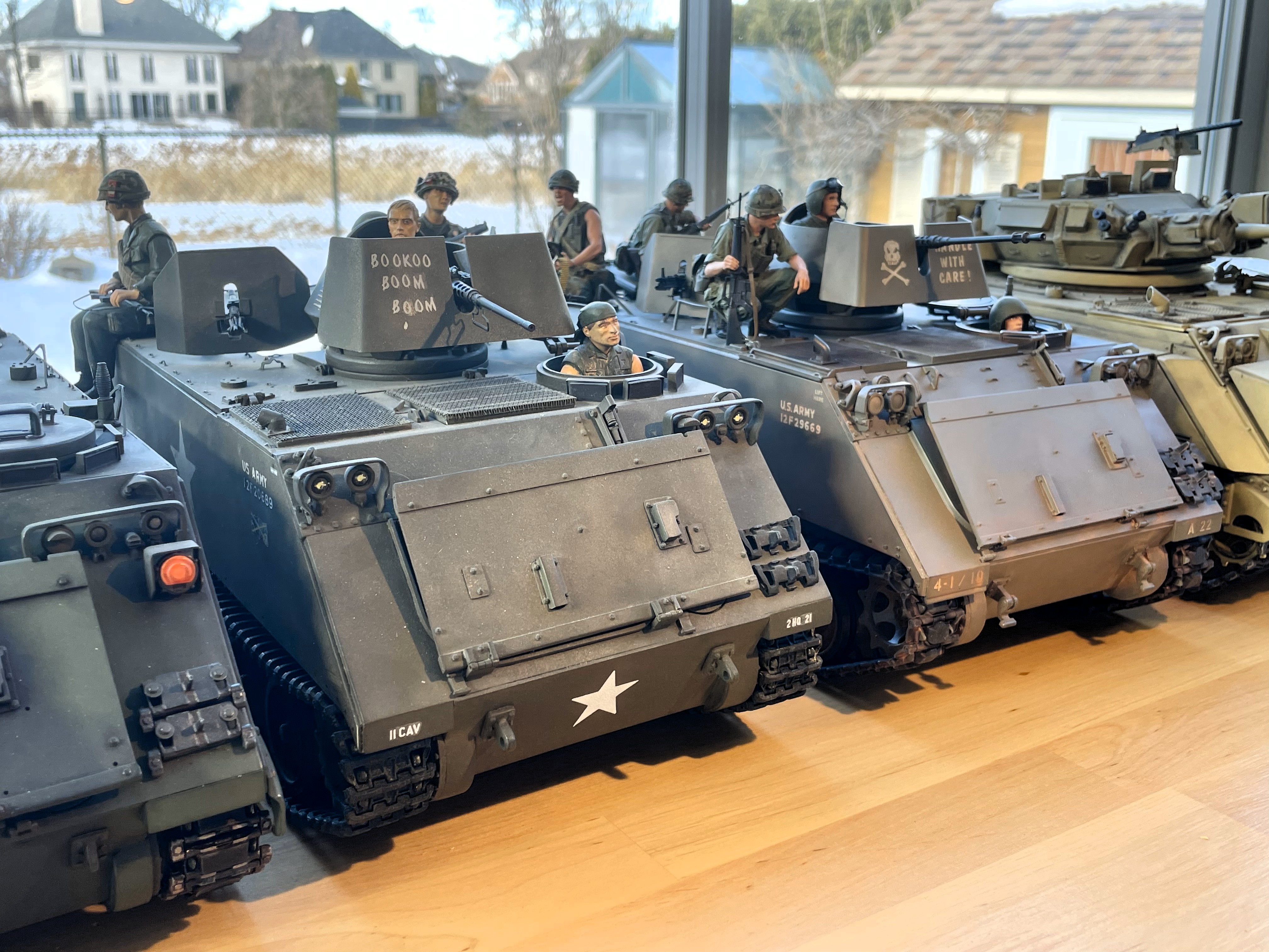 1/16 RC M-113A1 ACAV - Converting the Takom/Andy's HHQ  kit to RC