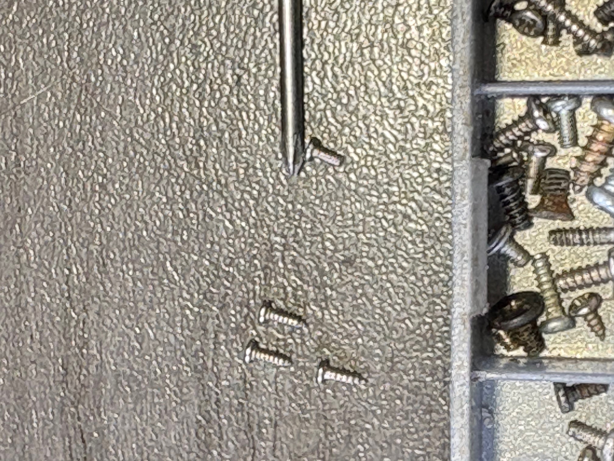 These are some small screws!