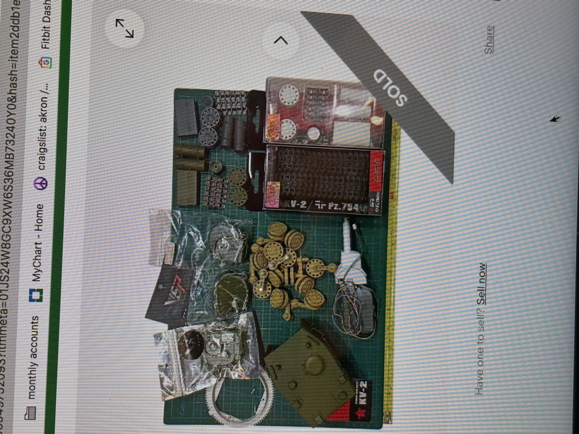 KV-2 parts. These are hard to find.