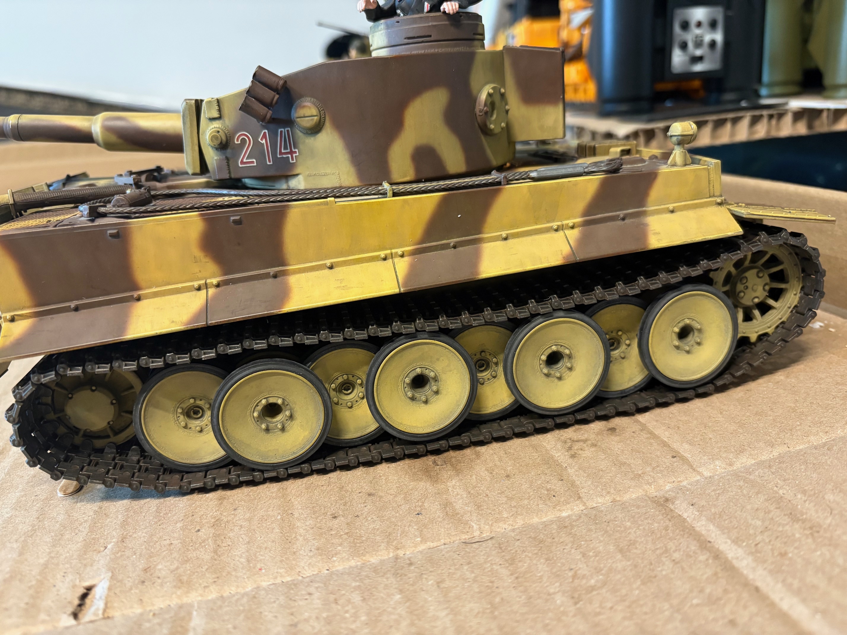 ITL track slack on the VsTank Tiger.
