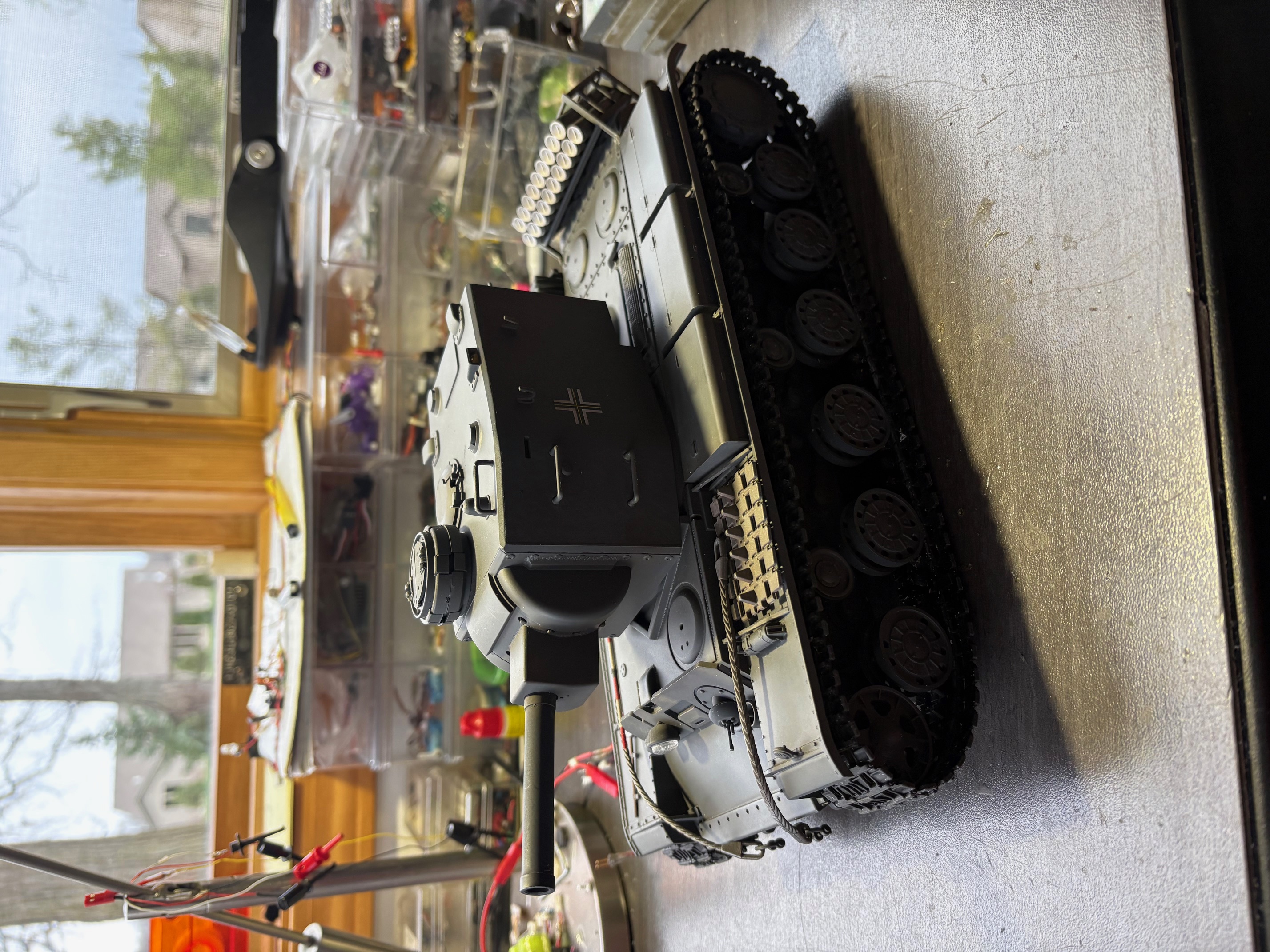This VsTank has HL radio receiver and gearbox. This one was the most challenging.