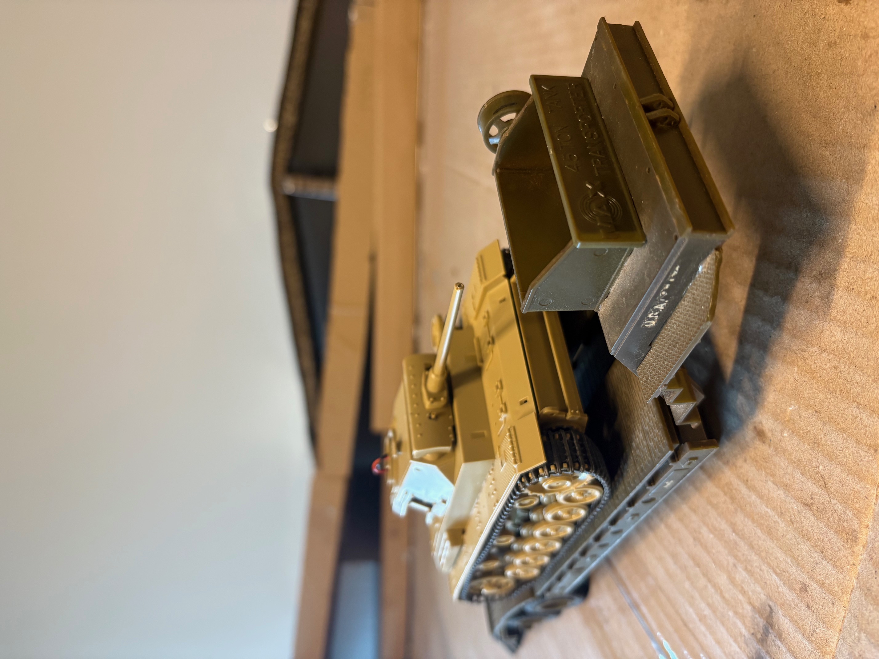 Panzer III M running good and ready for final assembly and details.