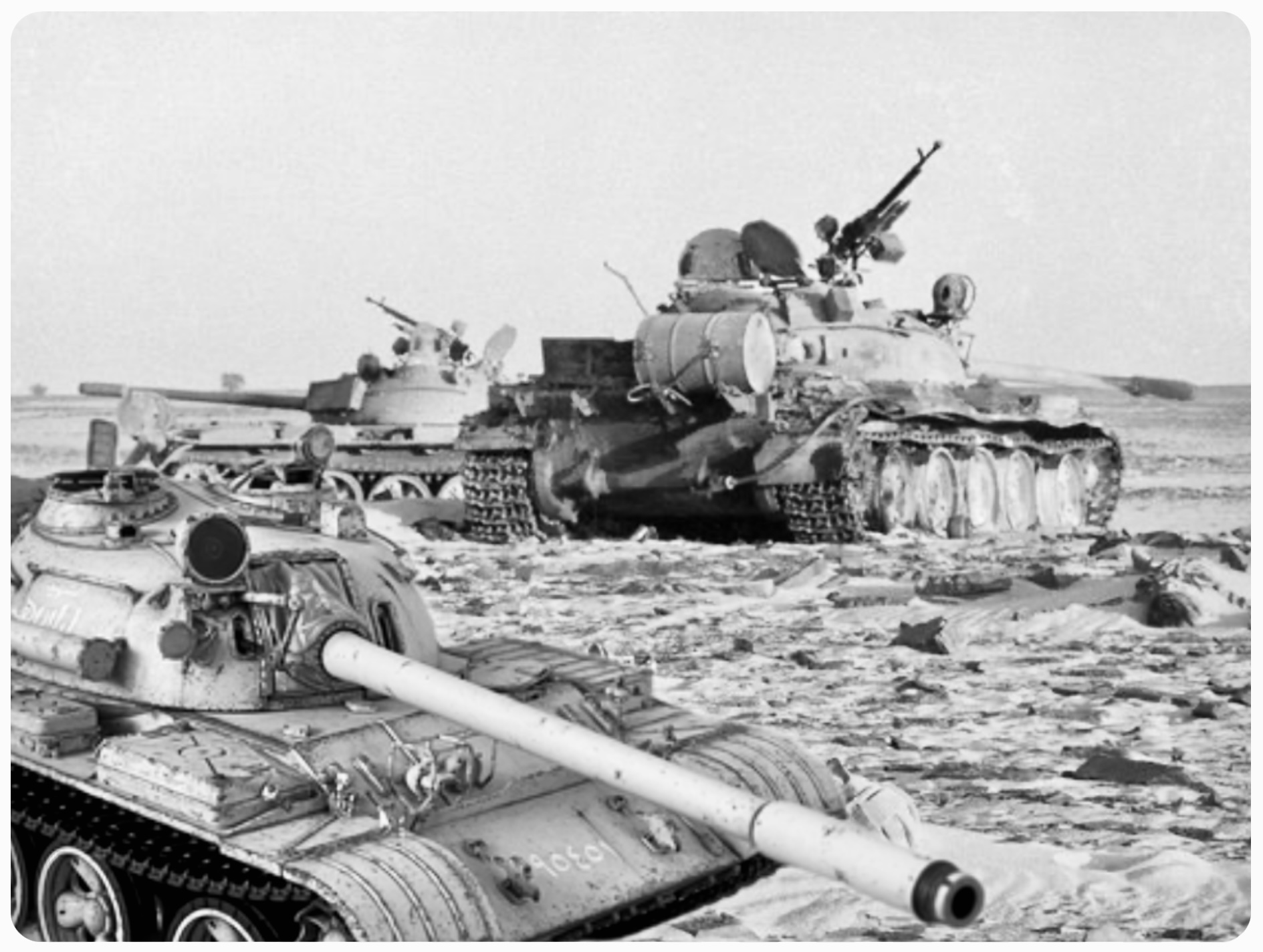 Desert T-55’s