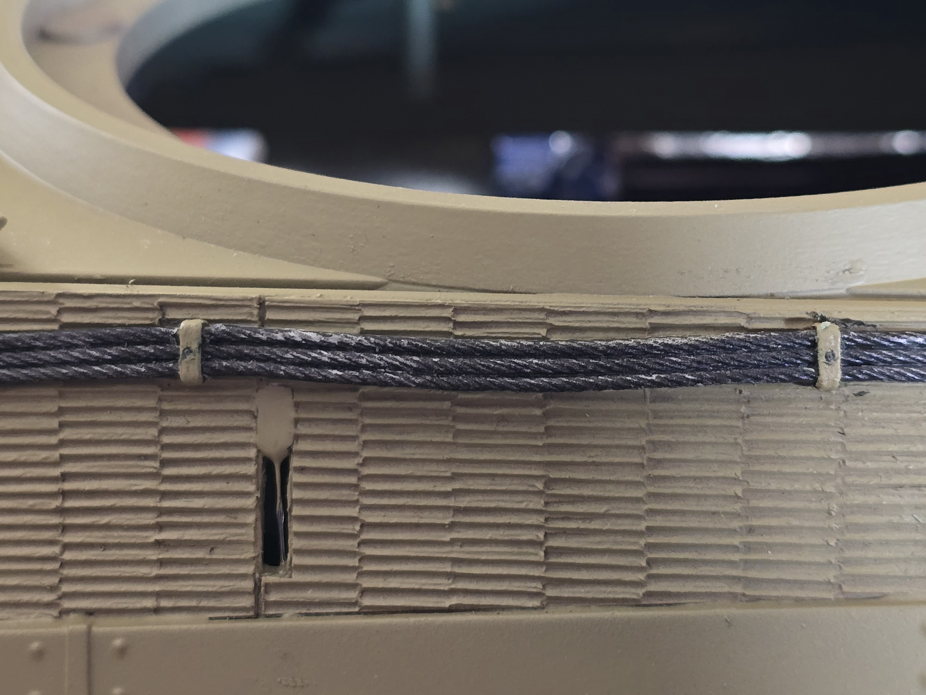 Drilled and Pinned for a Secure Mount