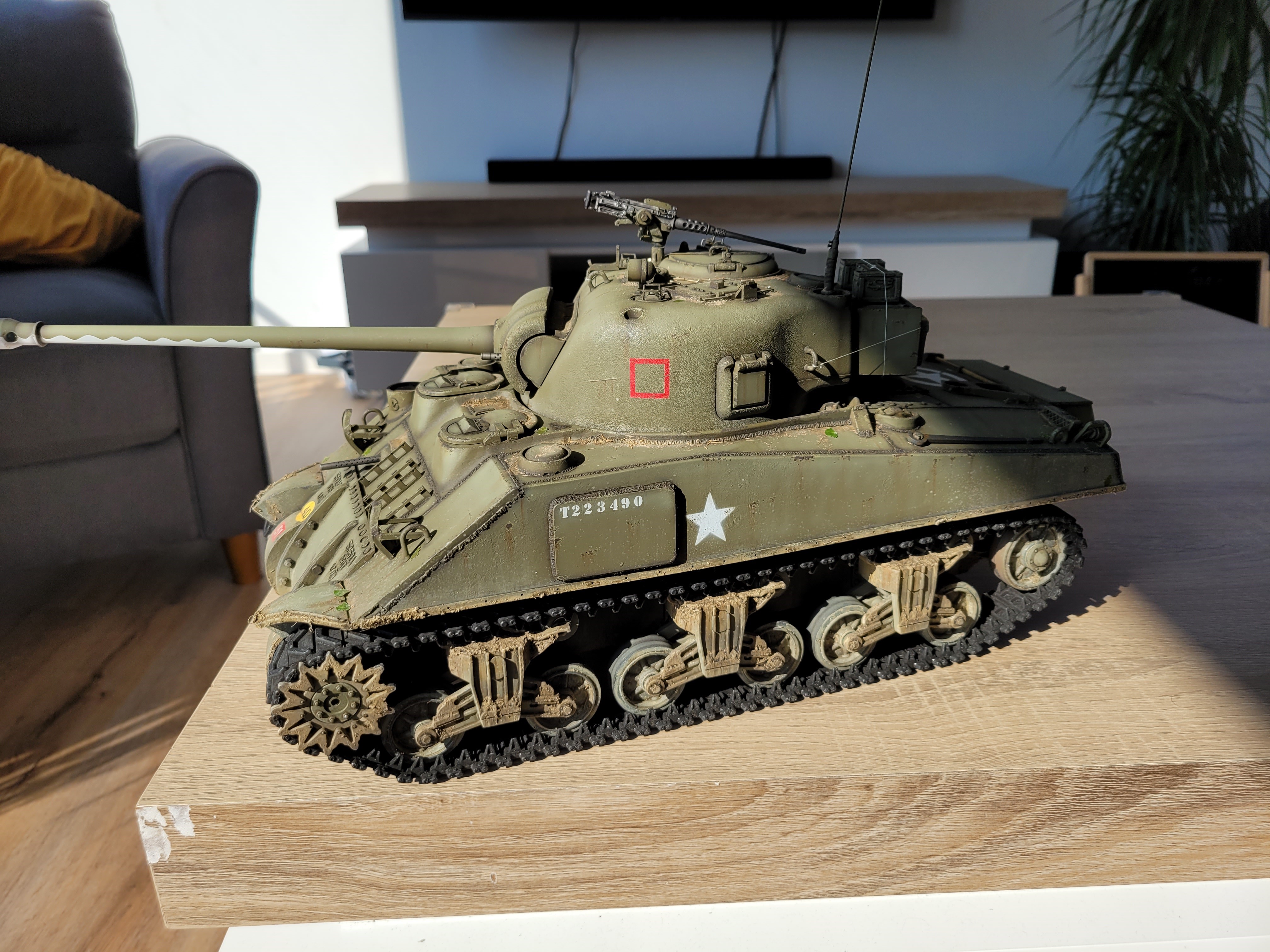 Heng Long Sherman Vc Firefly conversion (Vandra and A LOT of selfmade 3D printed parts)