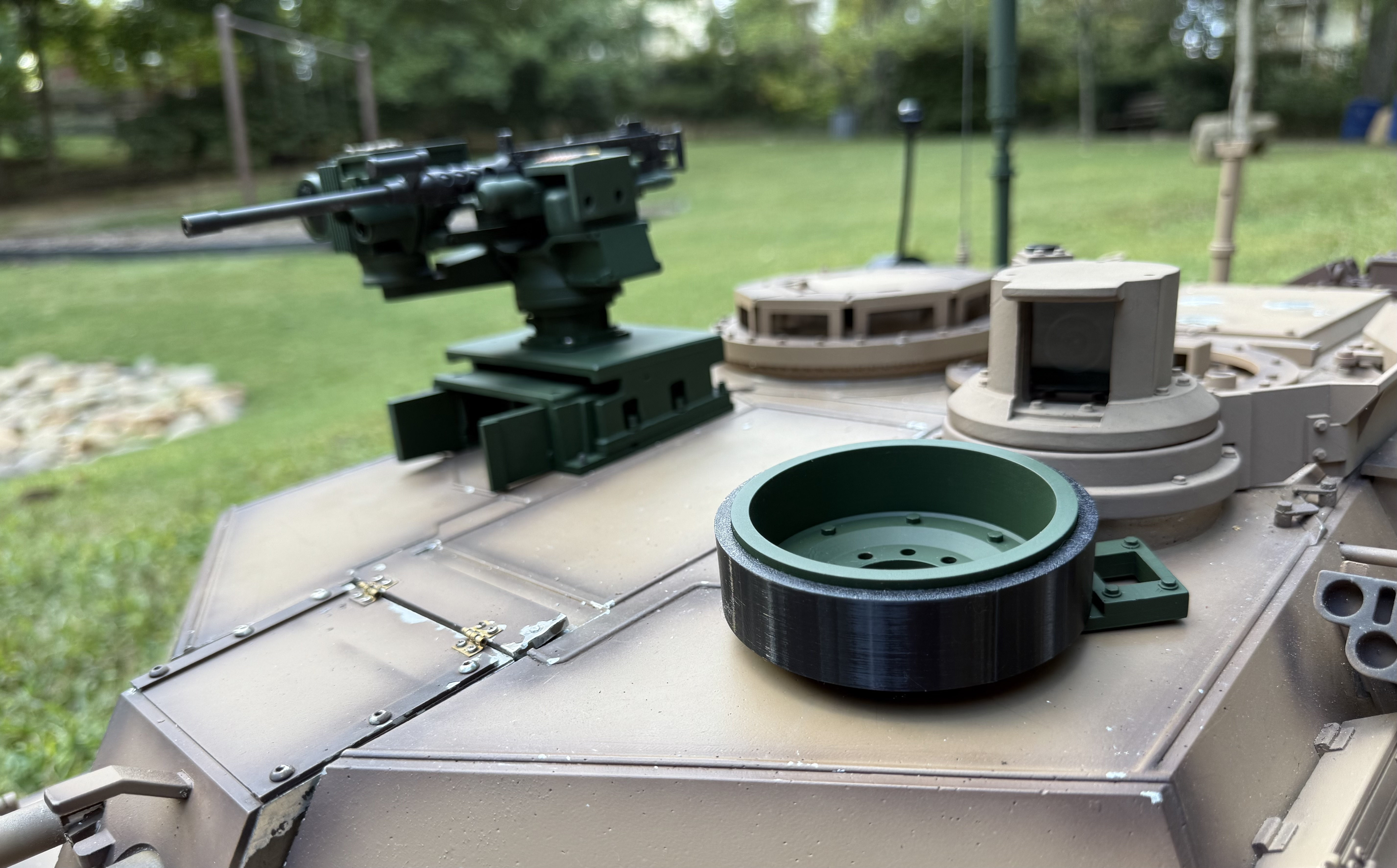 Hard to tell here, but I’ve got a clear piece of Lexan in here as the glass for the CITV