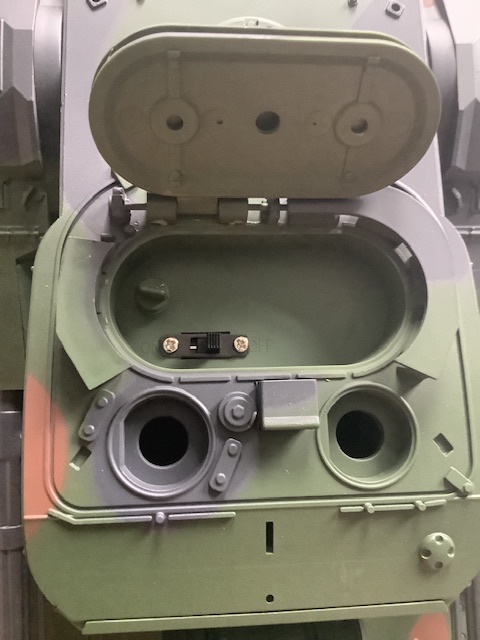 The hole of adding. I am unsure if this is both for the guns and exhaust?