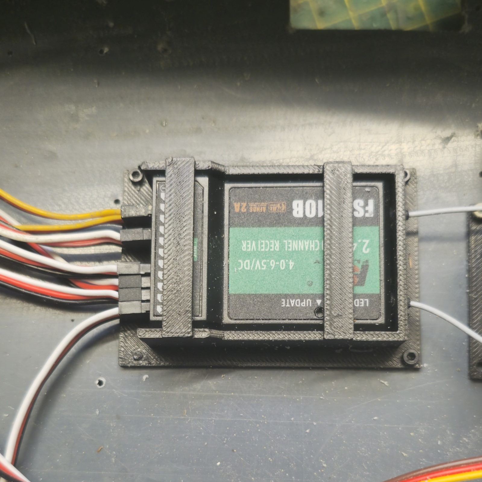made a holder for receiver