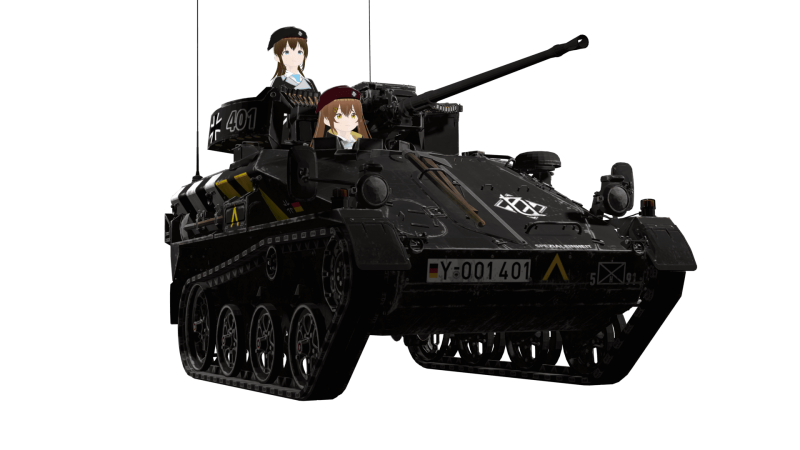 Render of a videogame model with the charackters